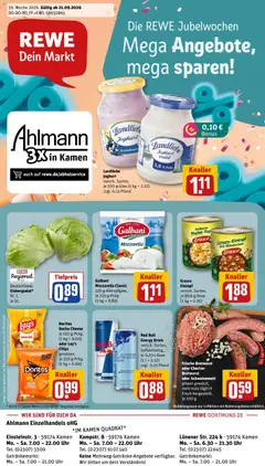 Rewe Prospekt Kamen ab 21.09.2026 gültig