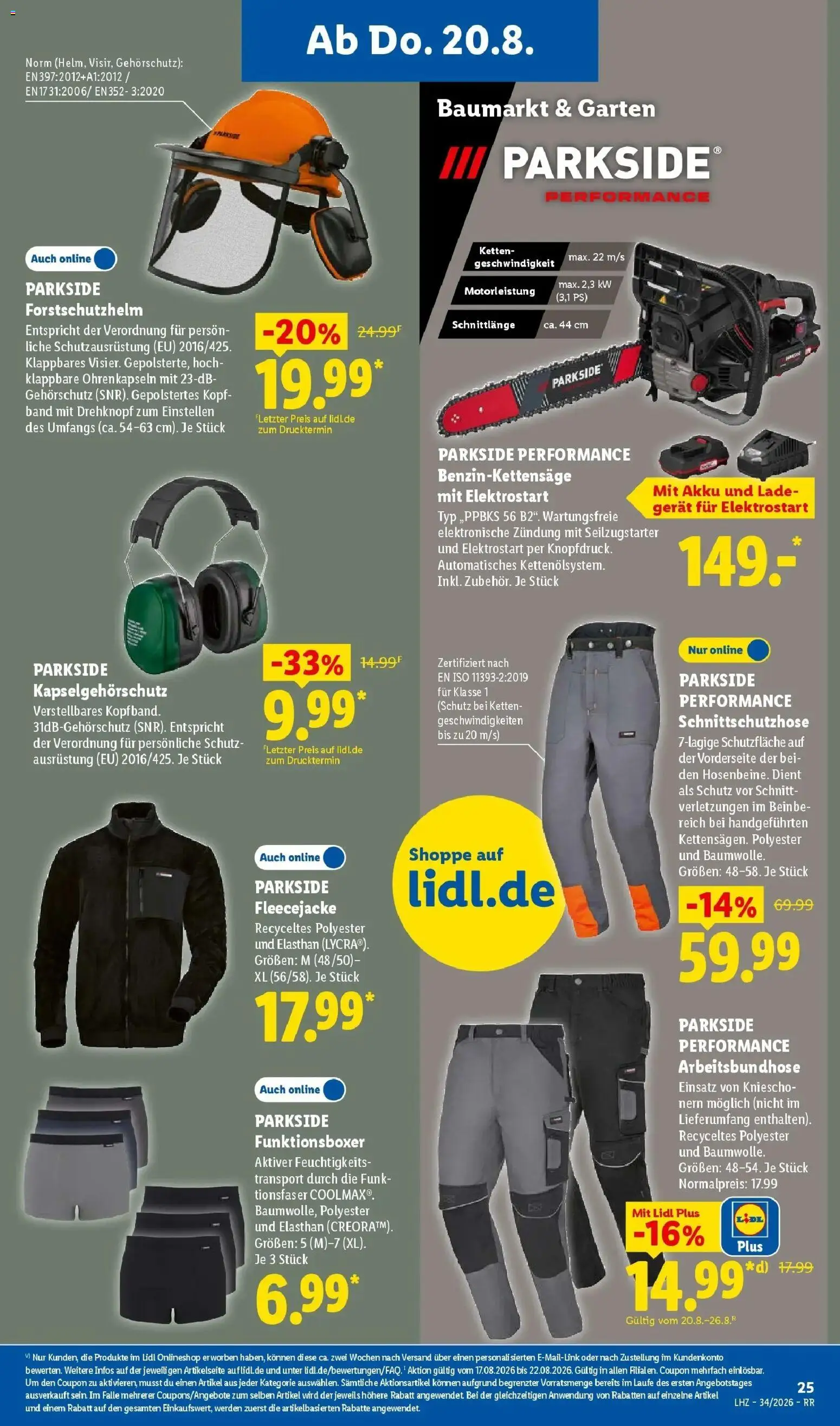 Lidl Prospekt Zülpich (ab 17.08.2026) zum Blättern » Angebote | Seite: 45 | Produkte: Boxer
