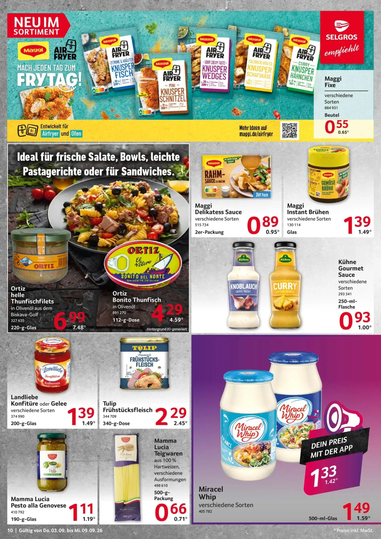 Selgros Prospekt – gültig ab 03.09.2026 | Seite: 10 | Produkte: Hahnchen, Zitrone, Knoblauch, Fleisch