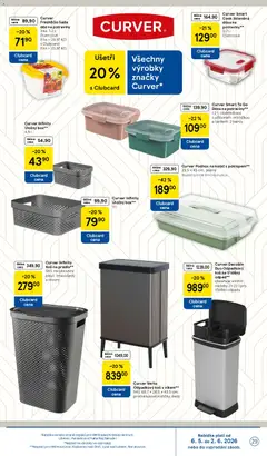 Náhled letáku Curver Smart Cook Skleněná dóza na potraviny**, 0,7 l, čtvercová od 13.05.2026 | Strana: 29
