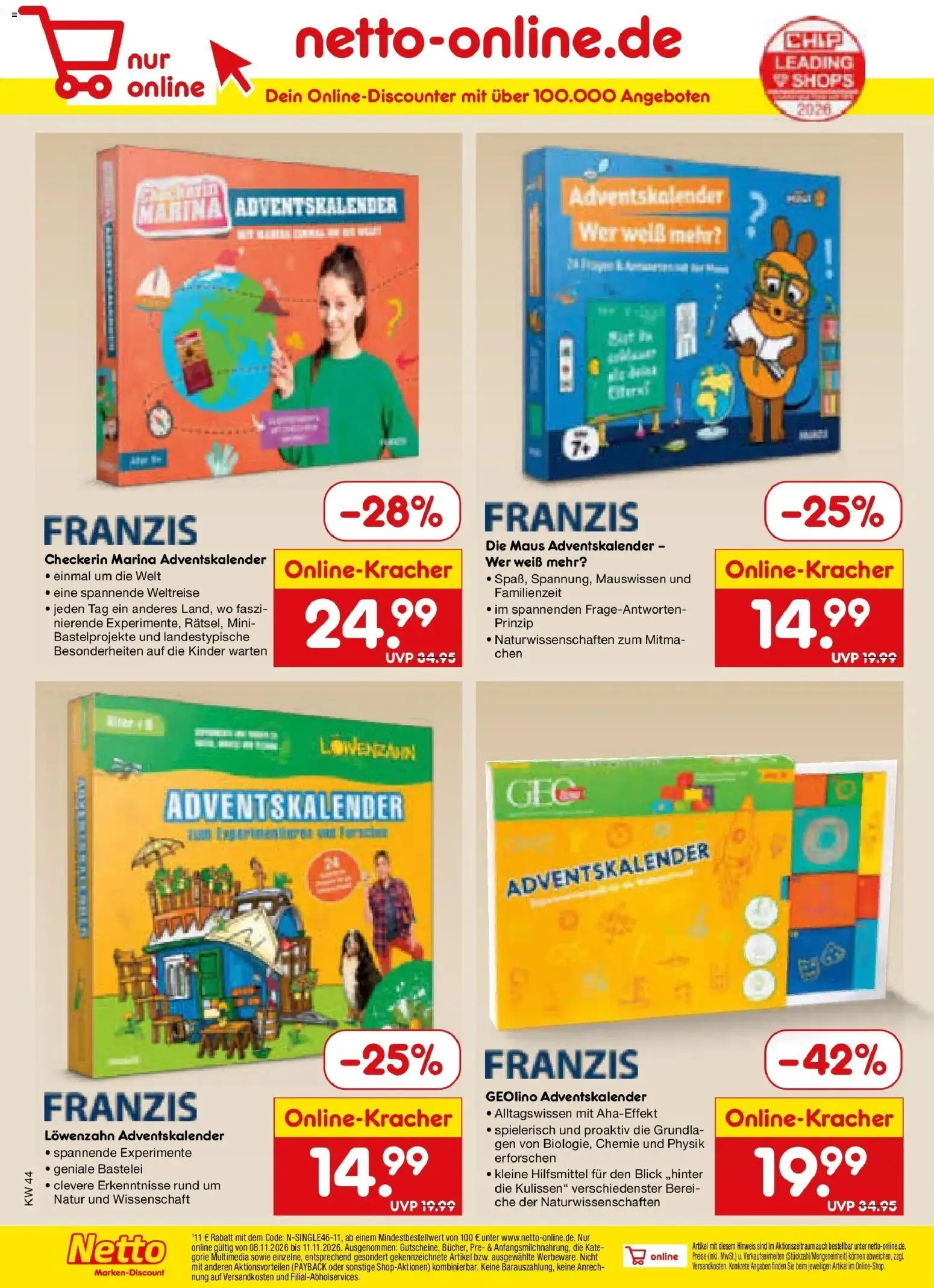 Netto Marken-Discount Prospekt Rostock – gültig ab 26.10.2026 | Seite: 67 | Produkte: Maus