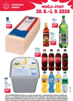 Náhled letáku Makro leták - Partnerská nabídka od 30.08.2026