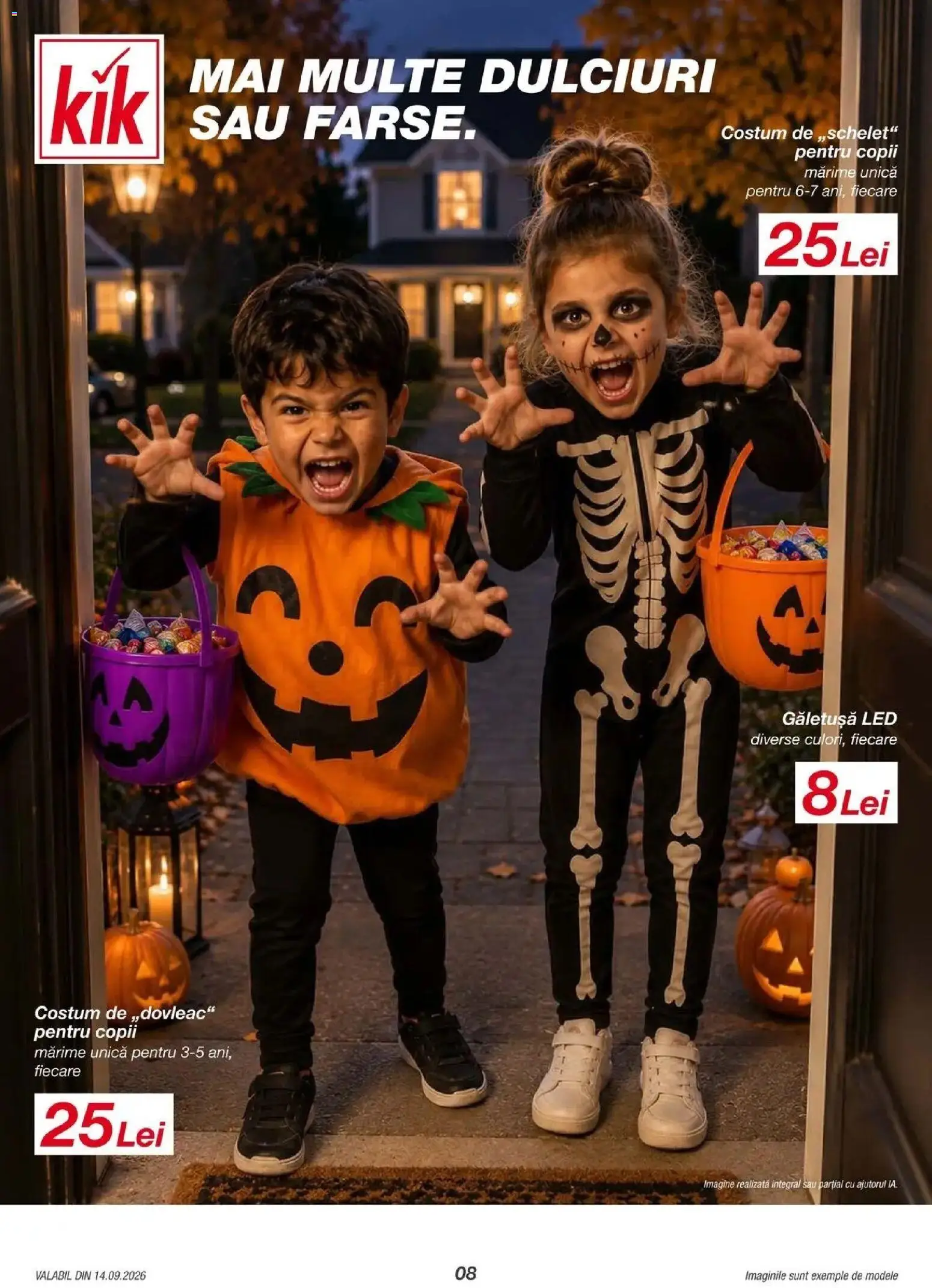Kik catalog 11.09.2026 - Online magazin Romania | Pagină: 8 | Produse: LED, Costum
