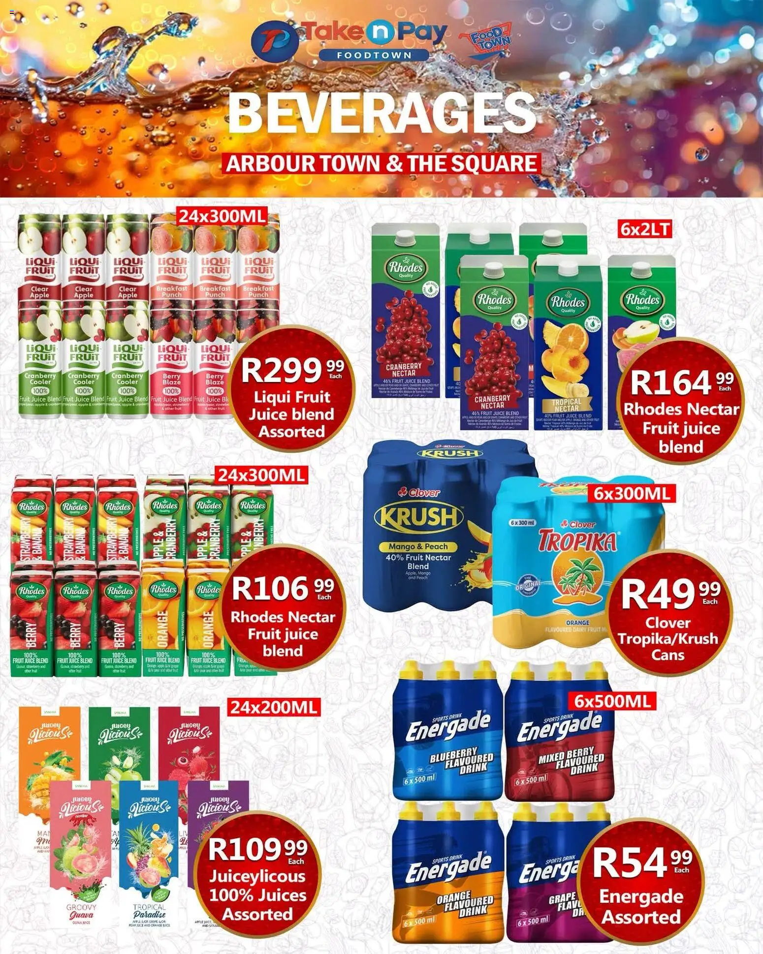 New Take n Pay catalogue – valid from 21/09/2026 | Page: 21 | Products: Cooler, Juice, Fruit, Peach