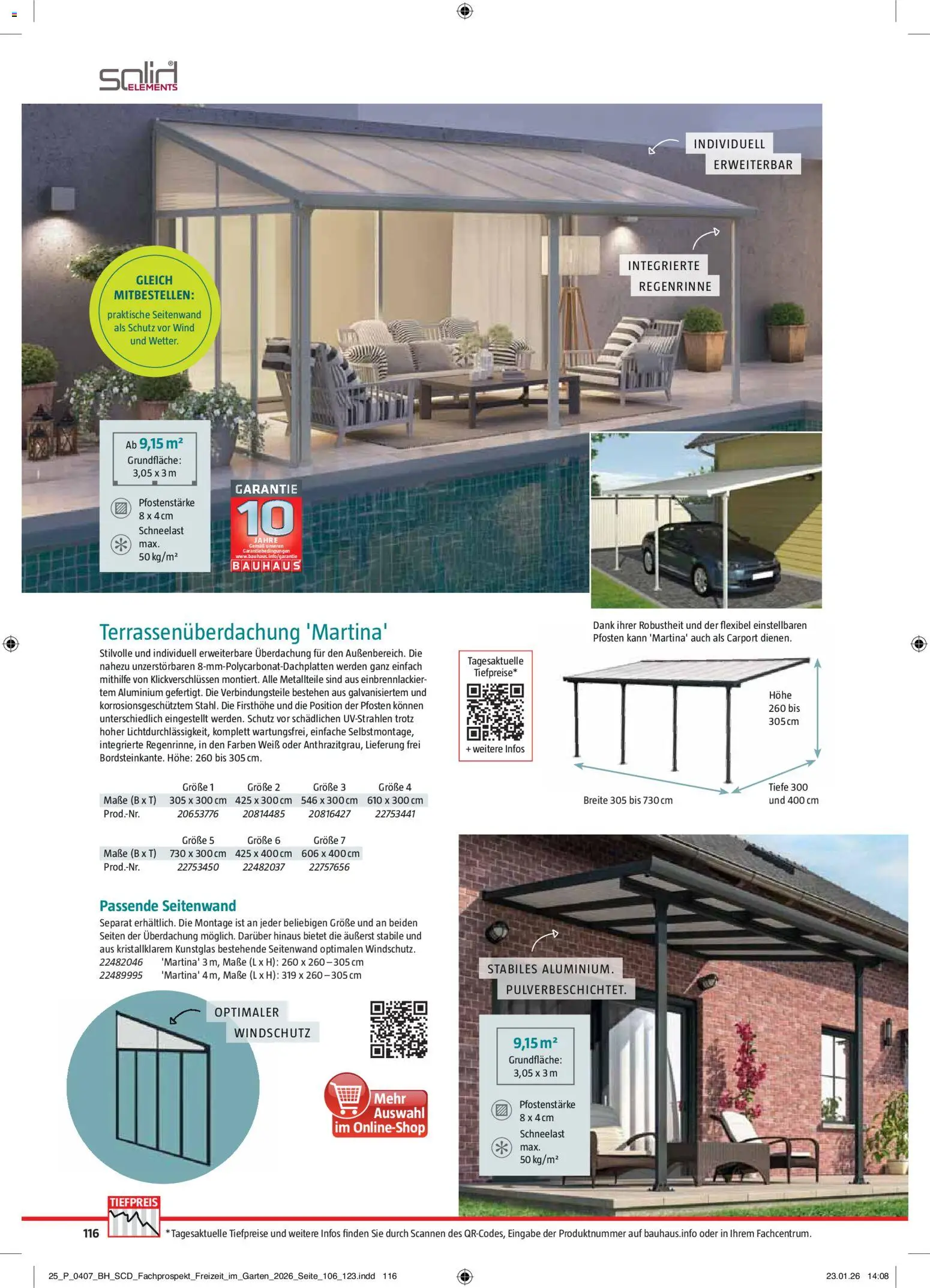Bauhaus Freizeit im Garten – gültig ab 02.03.2026 | Seite: 116