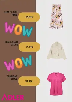 Adler Prospekt ab 12.06.2026 gültig | Seite: 5 | Produkte: Bluse, Jacke, Hose