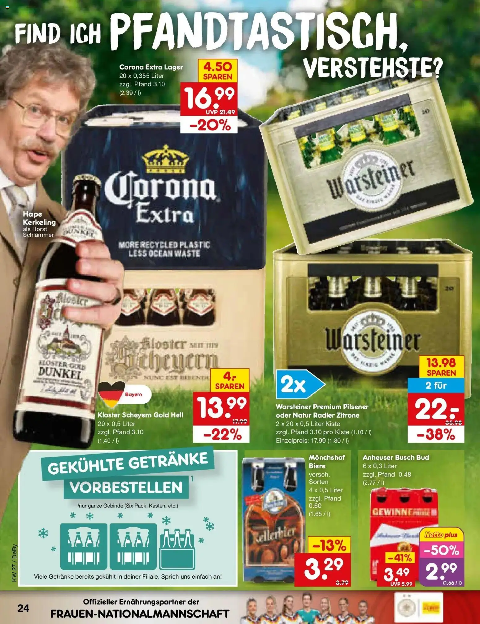Netto Marken-Discount Prospekt Thierhaupten – gültig ab 29.06.2026 | Seite: 36 | Produkte: Monchshof, Radler, Warsteiner, Zitrone