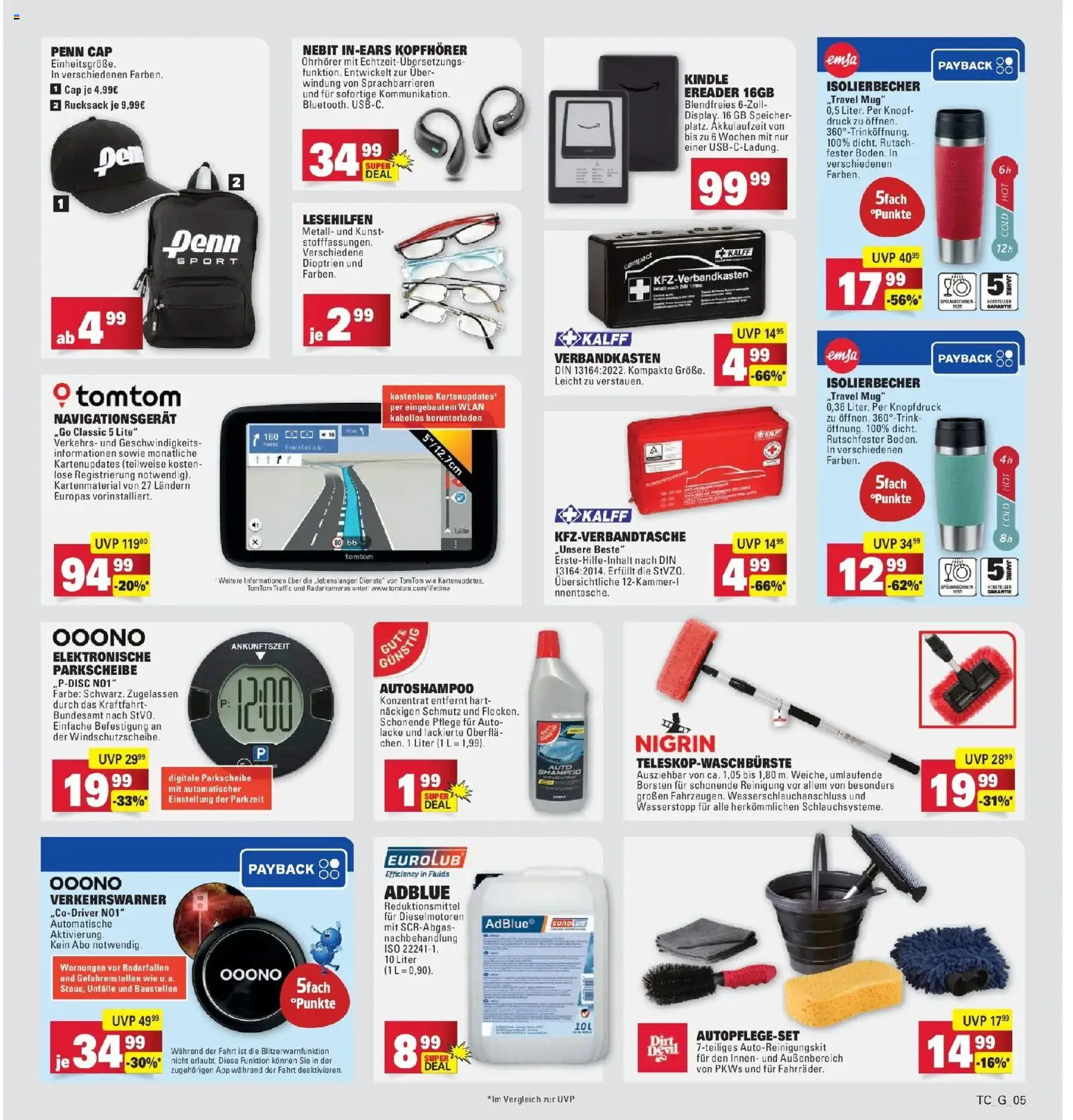 Marktkauf Prospekt Böblingen – gültig ab 06.07.2026 | Seite: 35 | Produkte: Shampoo, Rucksack, Kopfhörer