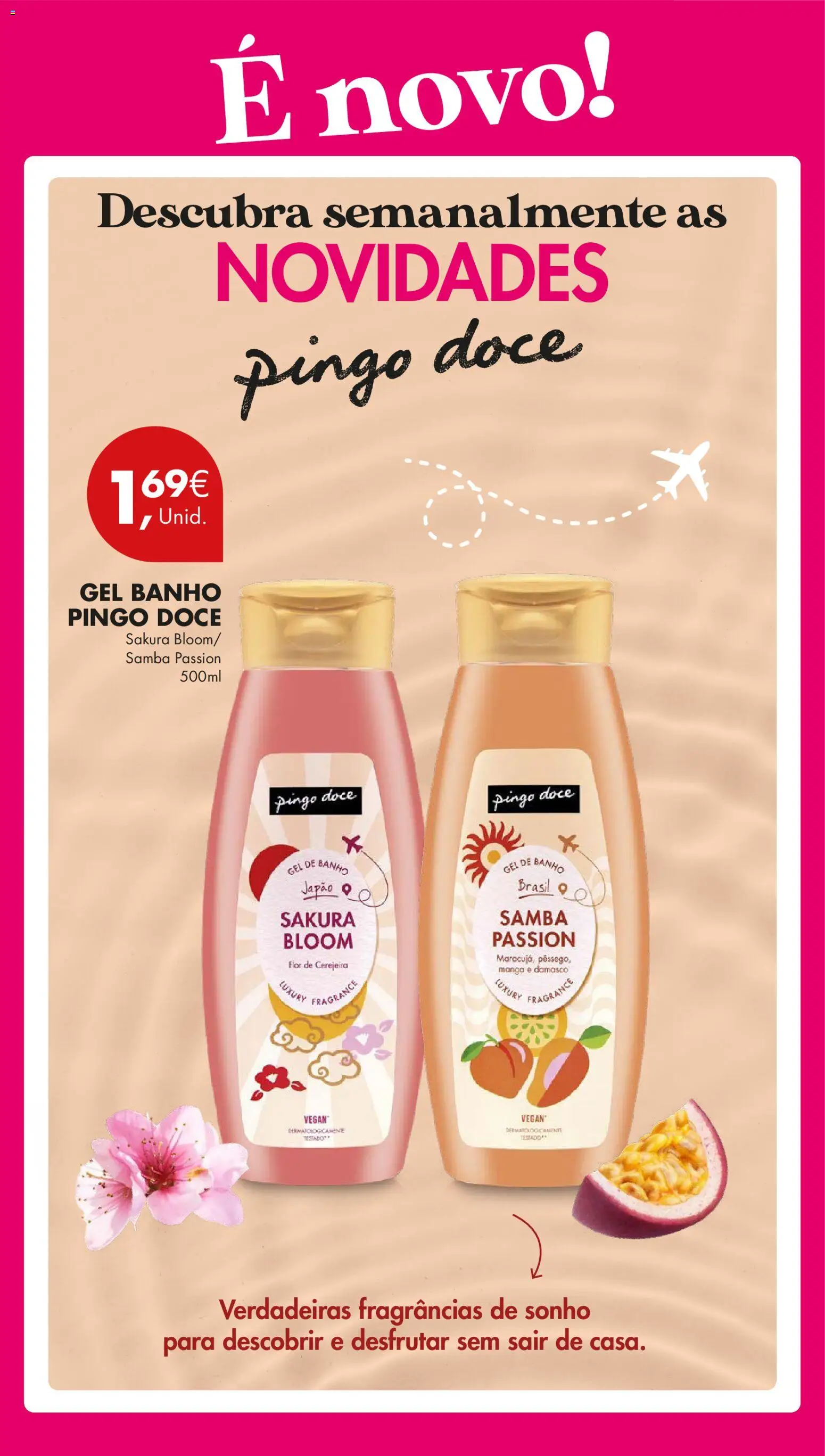 Pingo Doce folheto Poupe Este Fim de Semana │ válido de 29/10/2026 | Página: 46 | Produtos: Manga, Damasco, Gel de banho, Banho