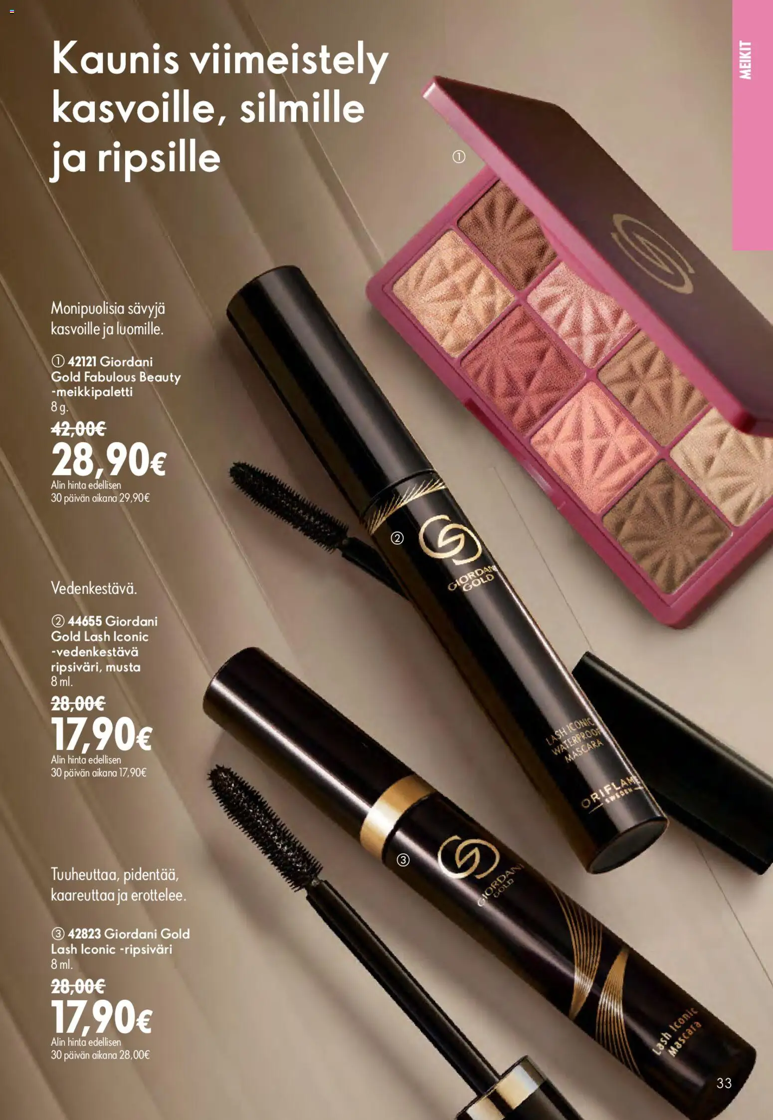 Oriflame - Esite 10 – voimassa 15/07/2026 alkaen | Sivu: 33