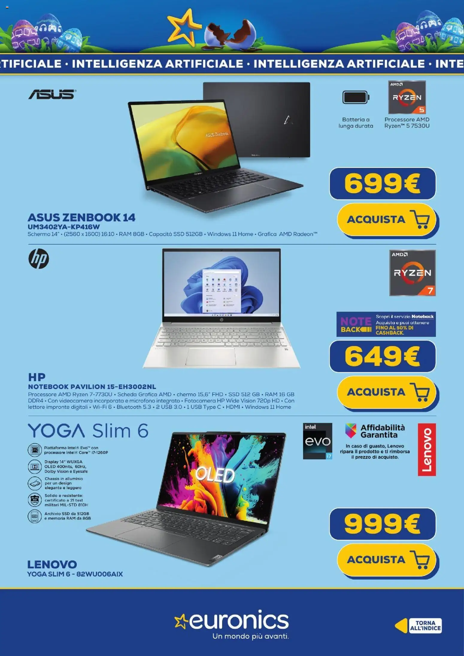 Volantino Euronics del 15/10/2026 | Pagina: 7