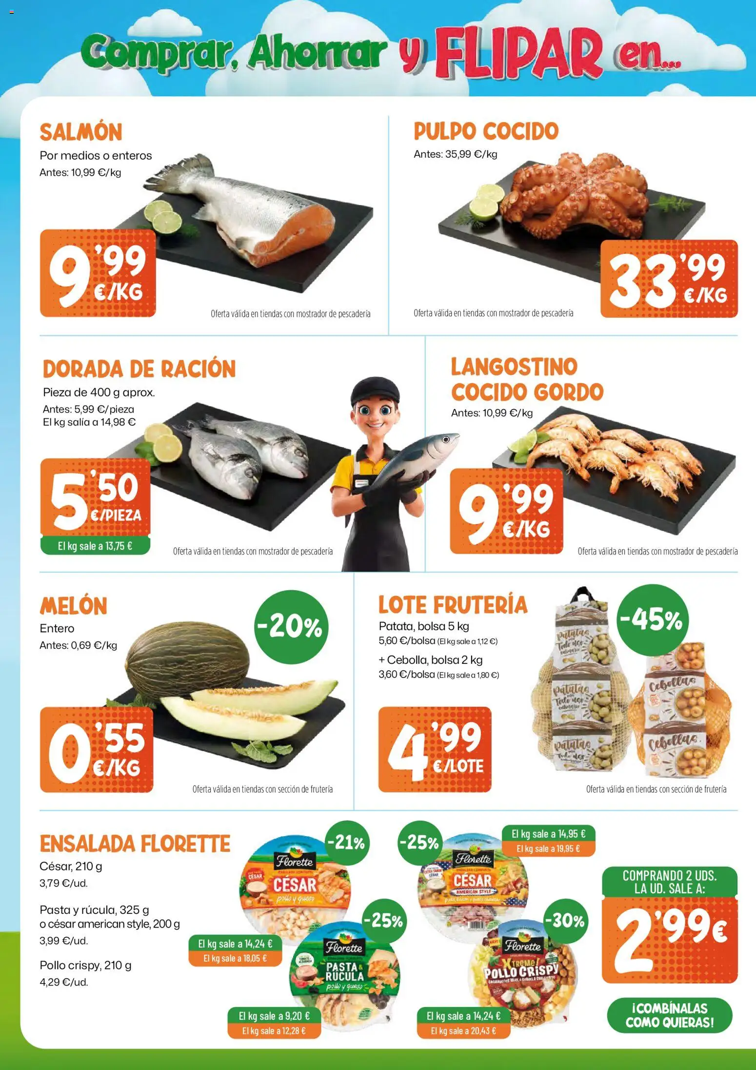 AhorraMas folleto │ válido desde el 27/08/2026 | Página: 2 | Productos: Melón, Bolsa, Patatas, Langostino