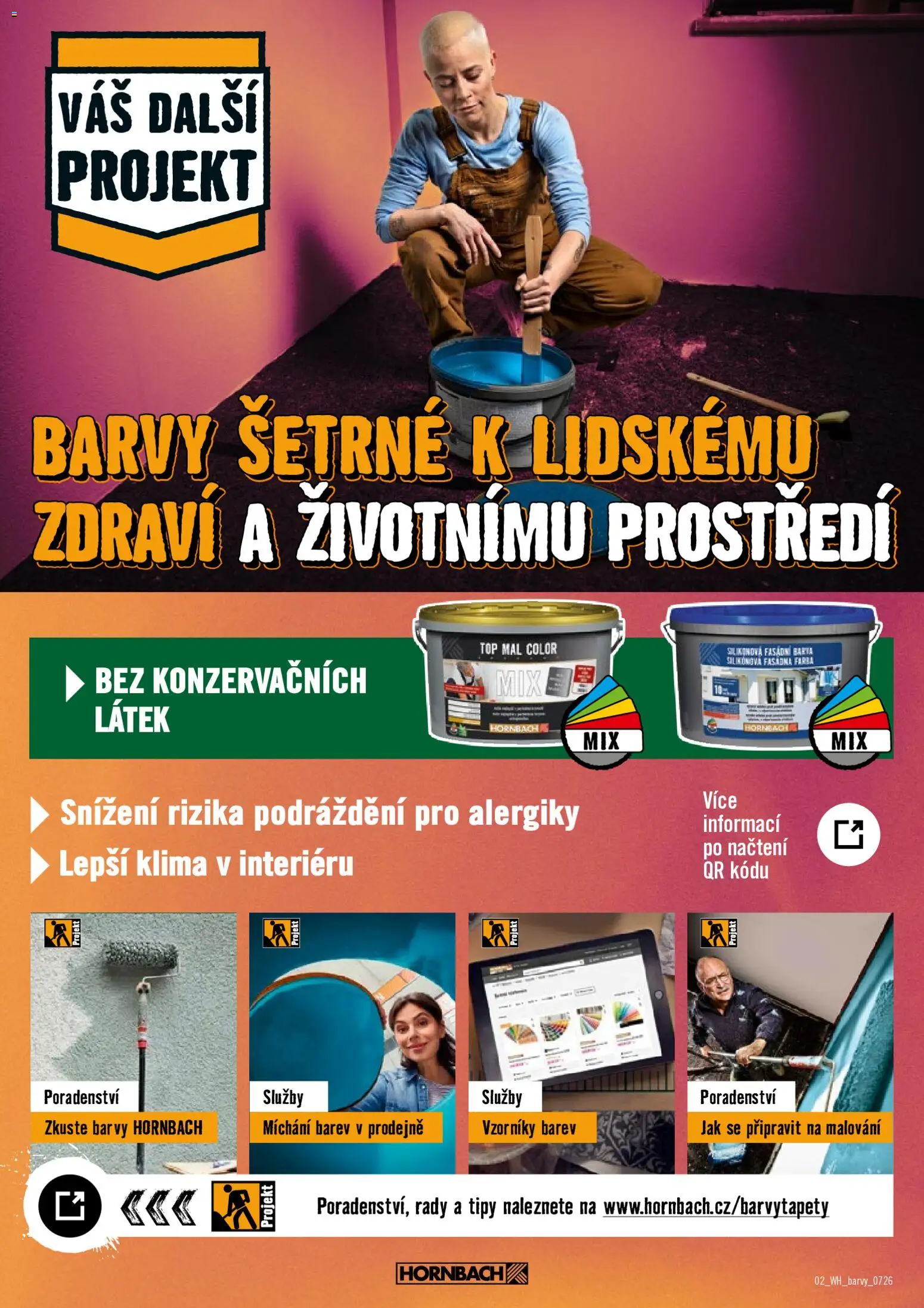 HORNBACH leták - Míchání barev od 29.07.2026 | Strana: 2 | Produkty: Barvy