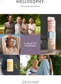 Oriflame katalógus Wellosophy - amely érvényes a következő dátumtól: 2023.11.09.