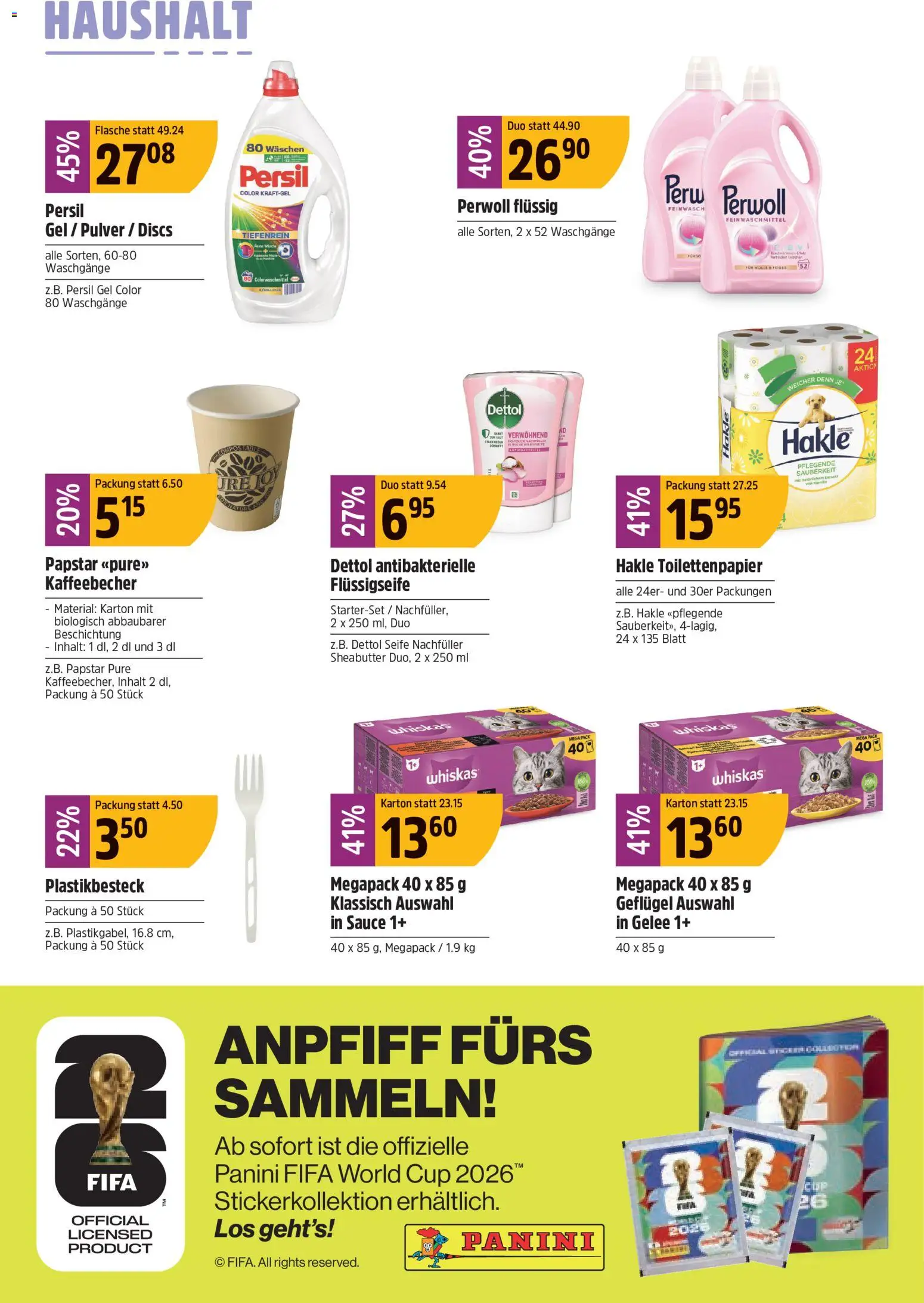 TopCC aktionen – gültig ab 11.05.2026 | Seite: 22 | Produkte: Pulver, Seife, Toilettenpapier