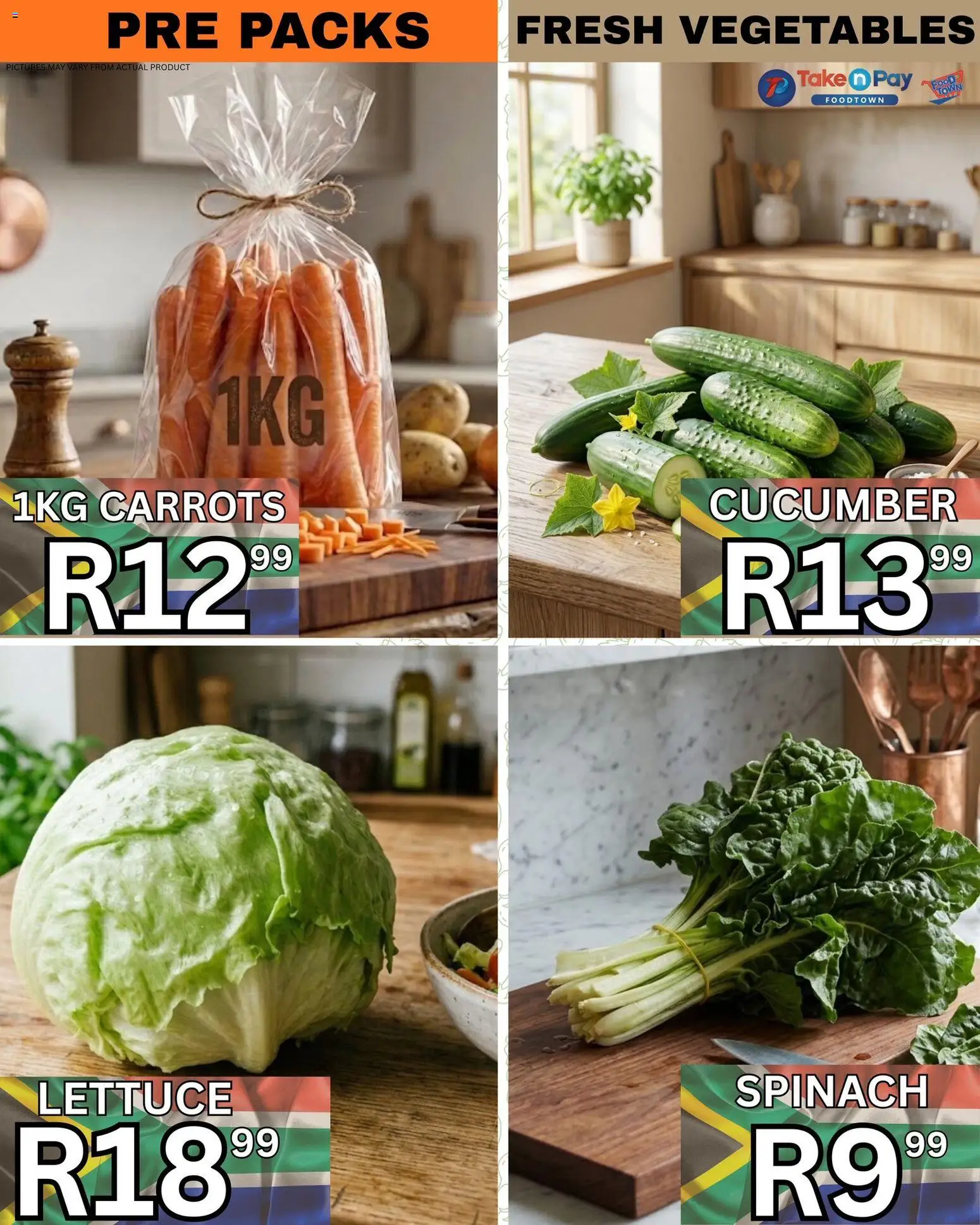 New Take n Pay catalogue – valid from 29.05.2026 | Page: 13 | Products: Carrots, Vegetables, Lettuce