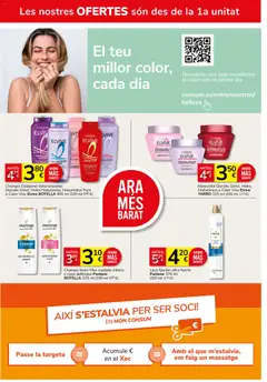 Vista previa Consum folleto válido desde el 27/08/2026 | Página: 20 | Productos: Máscara, Champú, Puré