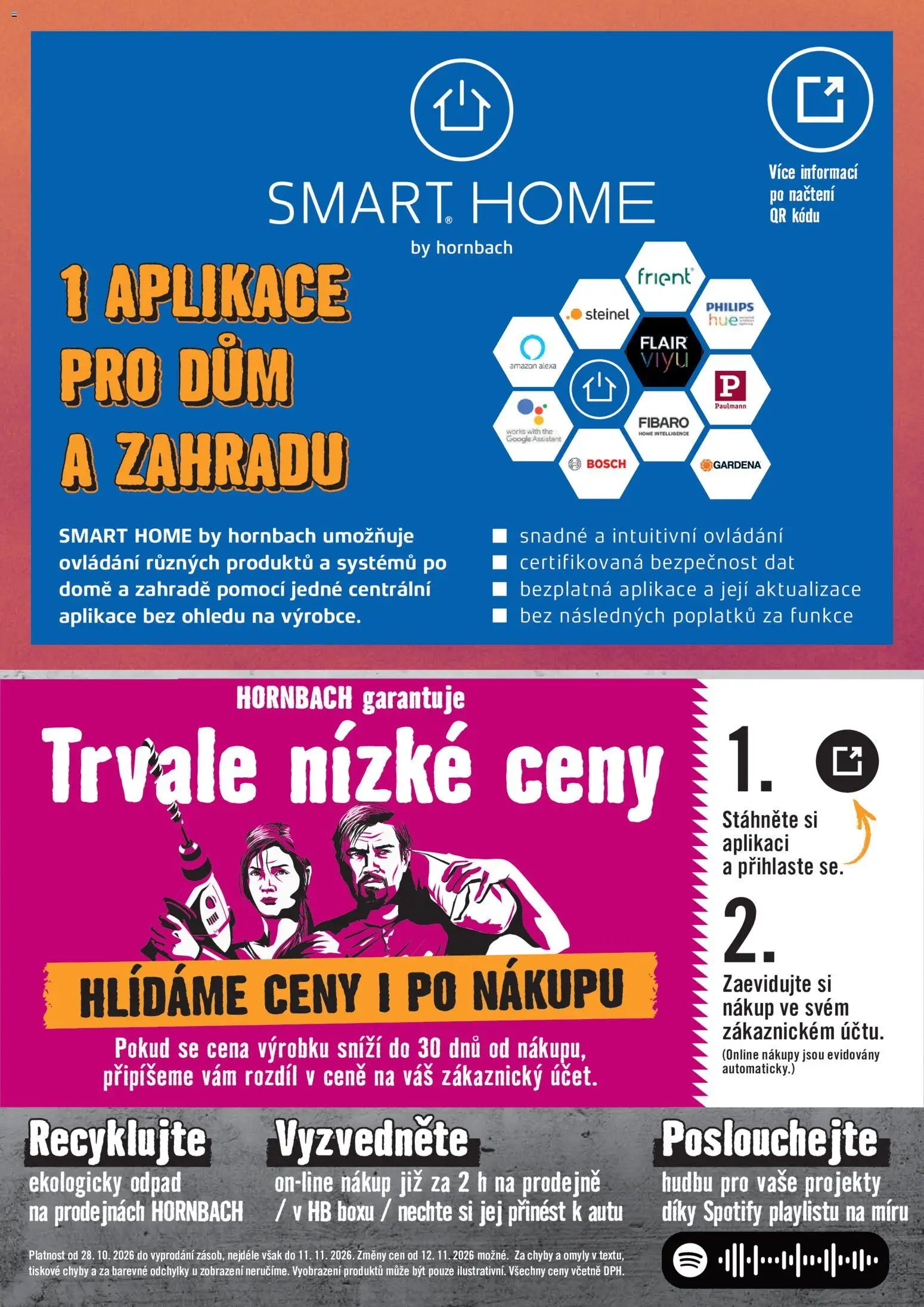 HORNBACH leták - Osvětlení od 28.10.2026 | Strana: 8