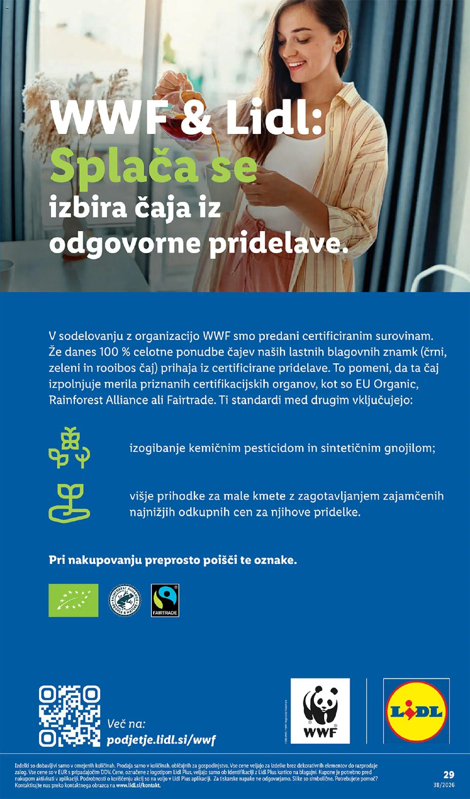 Novi Lidl katalog ponudbe – veljaven od 17.09.2026 | Stran: 53 | Izdelki: Med, Caj