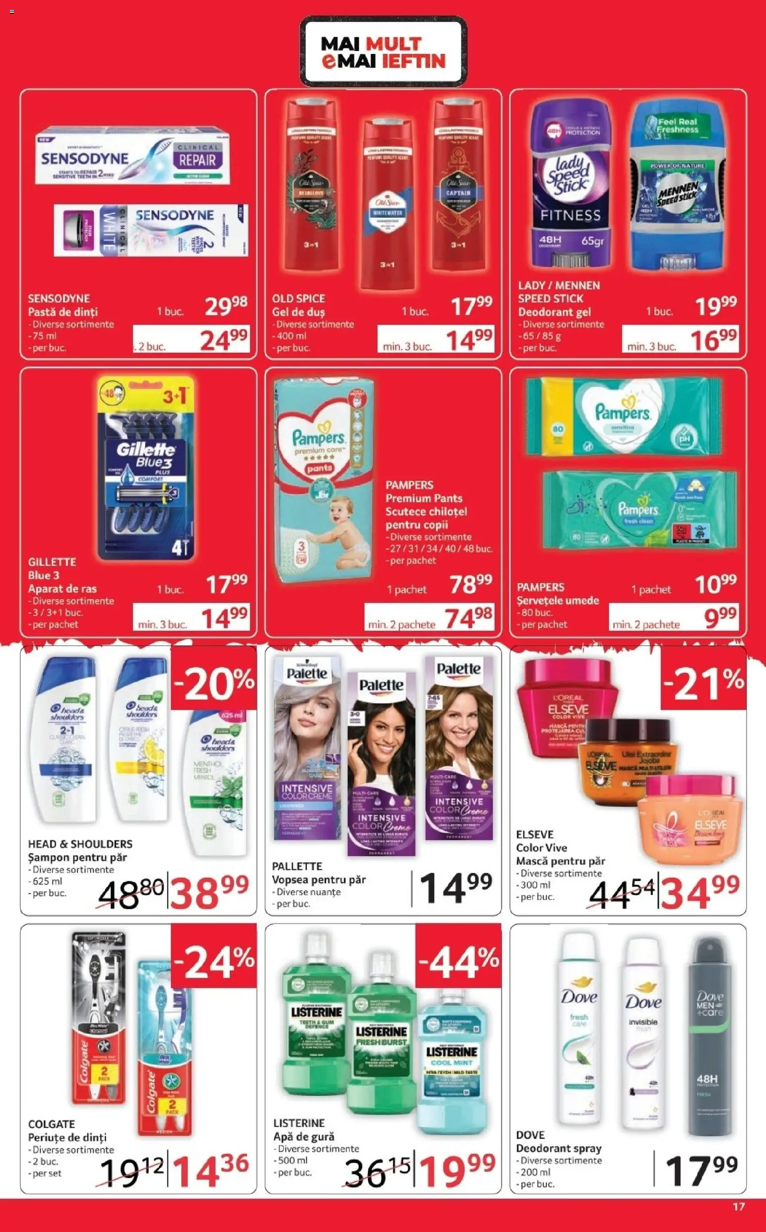 Noul catalog Selgros – valabil de la 16.10.2026 | Pagină: 17 | Produse: Vopsea, Aparat, Pastă de dinți, Power