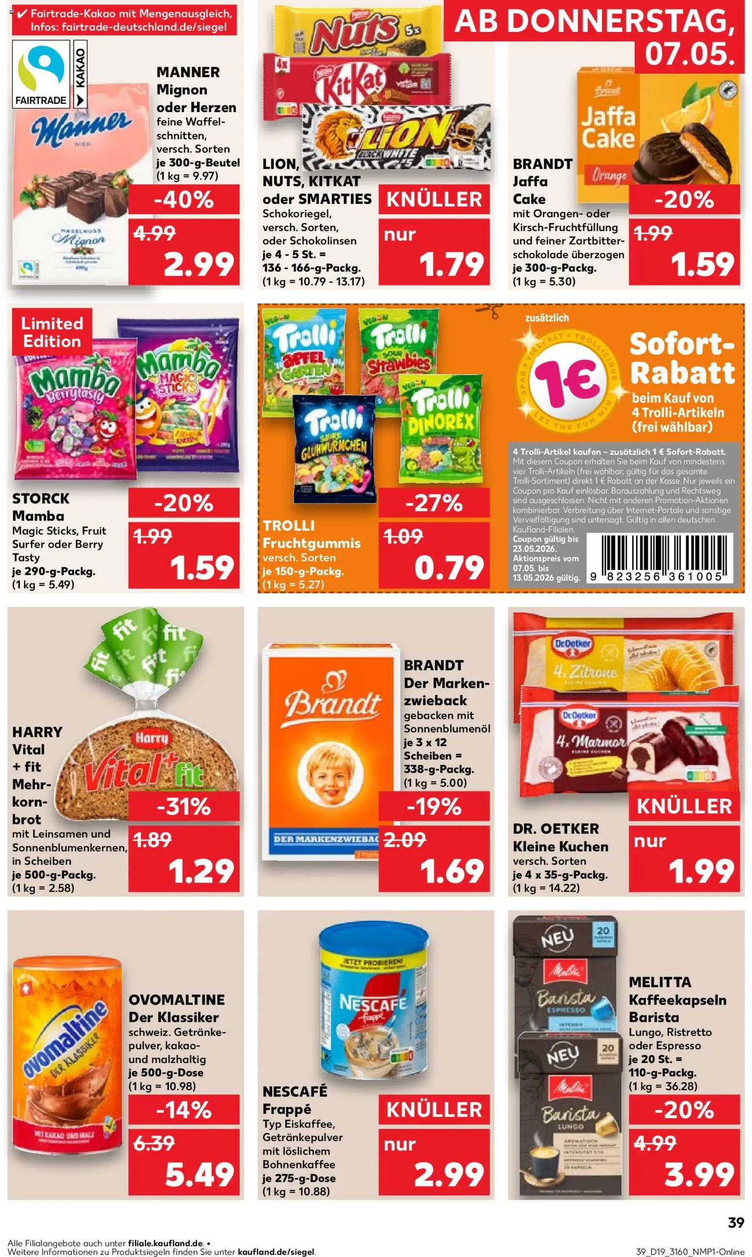 Kaufland Prospekt – gültig ab 07.05.2026 | Seite: 39