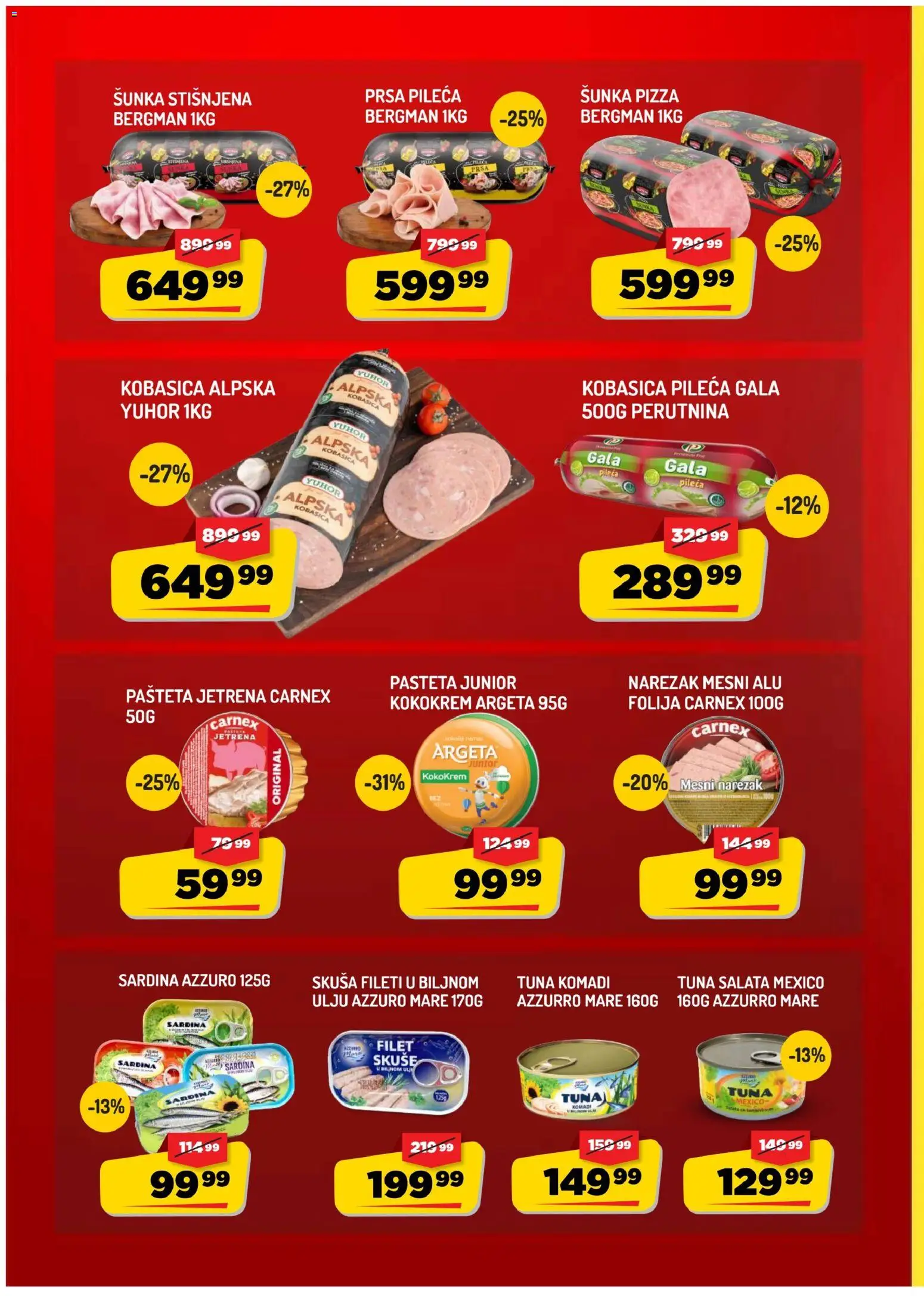Aman katalog - važi od 30.10.2026 | Strana: 4 | Proizvode: Skuša, Filet, Narezak, Sardina