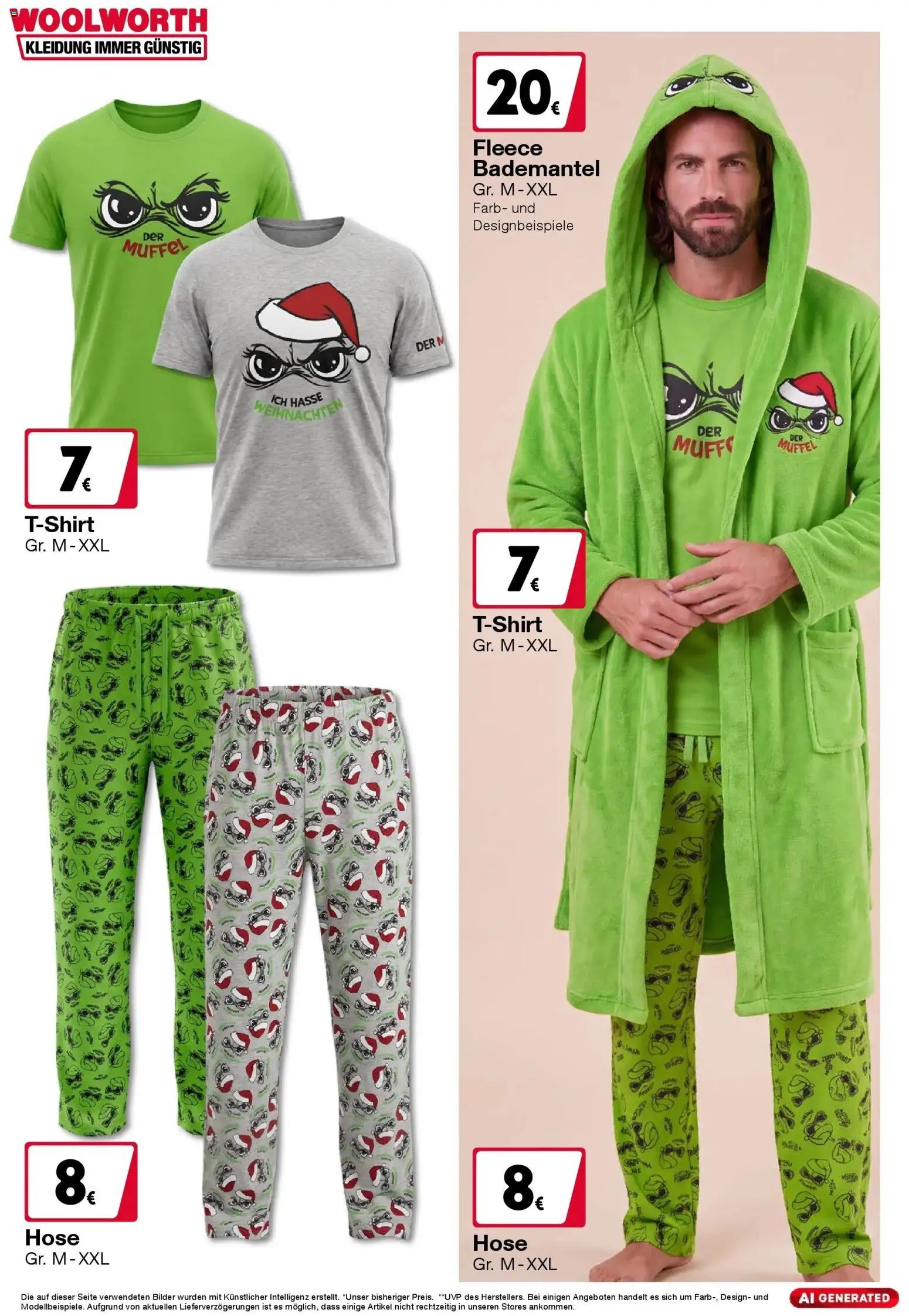 Woolworth - Woolworth: Wochenangebote gültig ab 30.10.2026 | Seite: 15 | Produkte: Hose, Bademantel