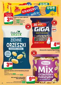 Pogląd oferty "Krakersy Super Lajkonik, Crackers in yellow packaging, baked in oven." - ważna od 03.06.2026 | Strona: 48