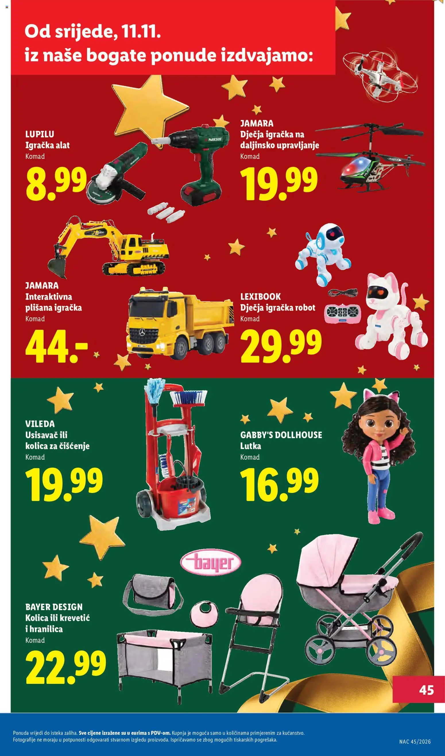 Lidl katalog | vrijedi od 04.11.2026 | Stranica: 45