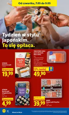 Pogląd oferty "VITASIA Ryż do sushi okrągłoziarnisty, 500 g" - ważna od 07.05.2026 | Strona: 50