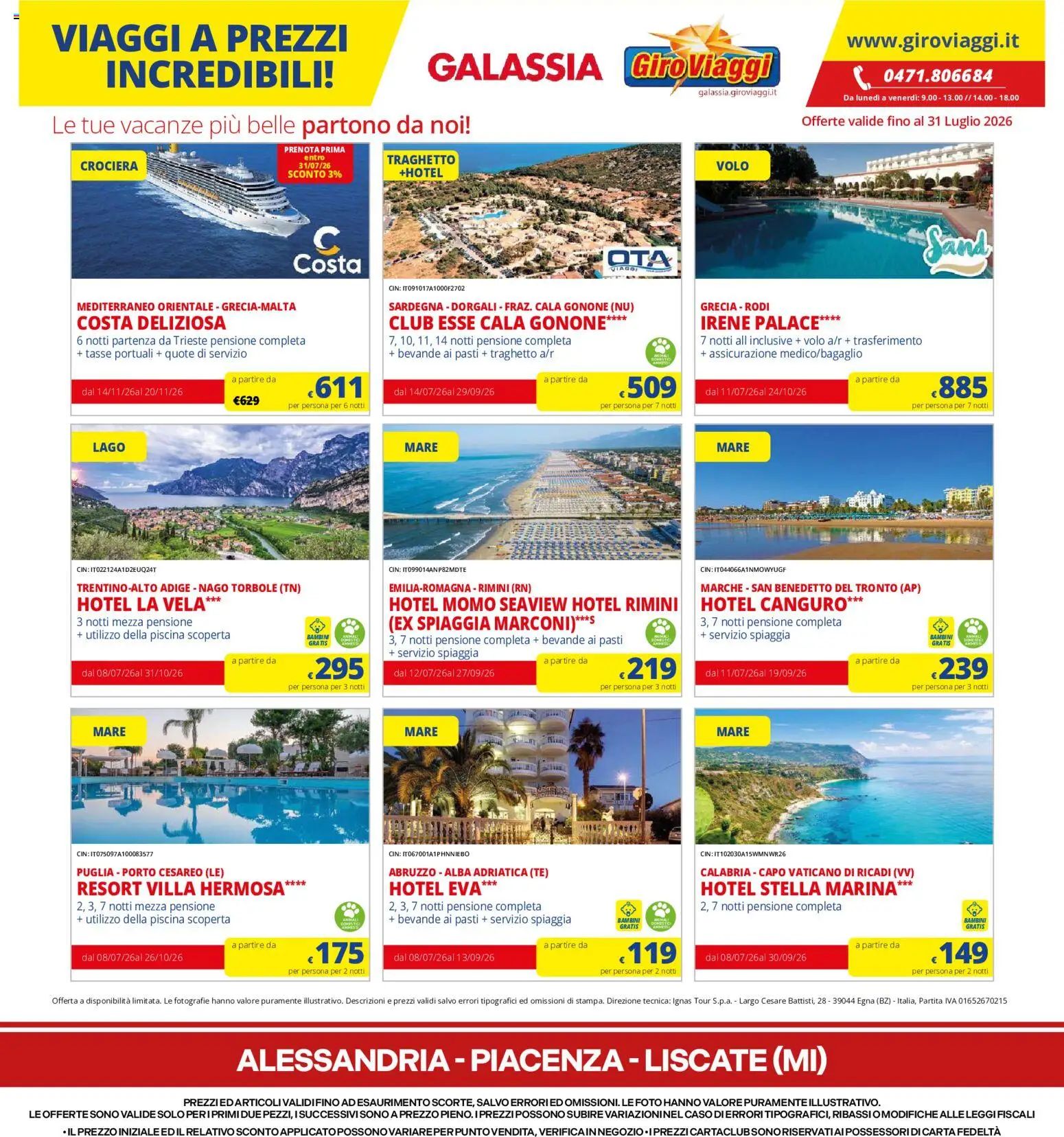Volantino Galassia del 09/07/2026 | Pagina: 28 | Prodotti: Tè, Piscina