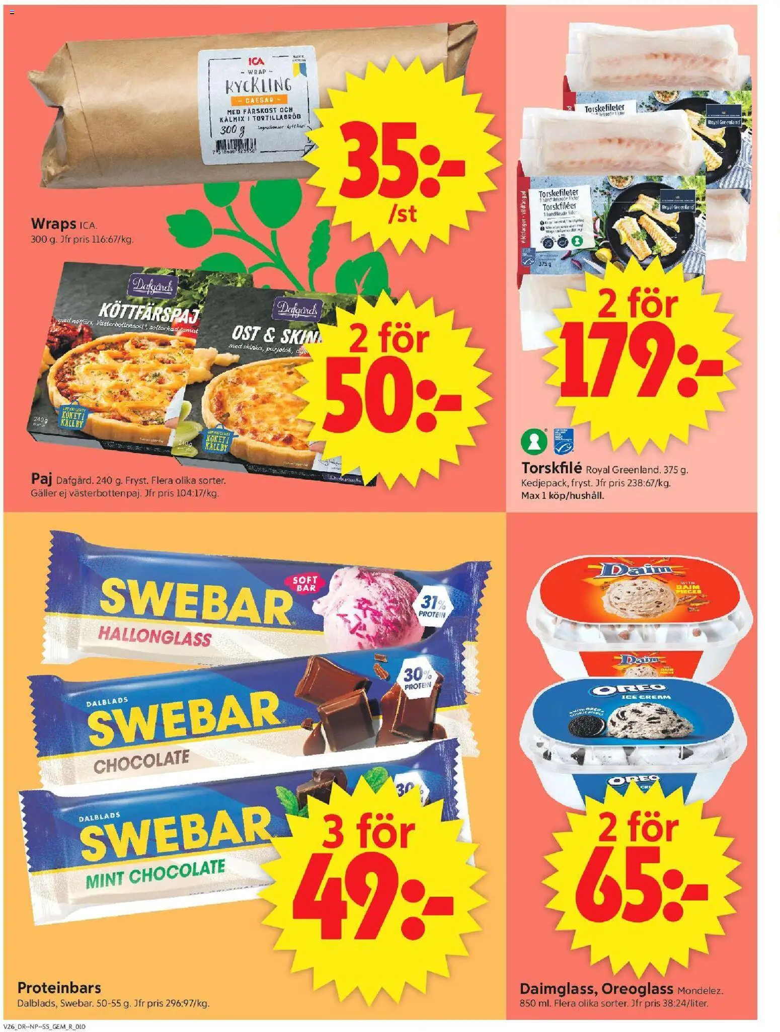 ICA Supermarket reklamblad aktuell från 22/06/2026 | Sida: 10