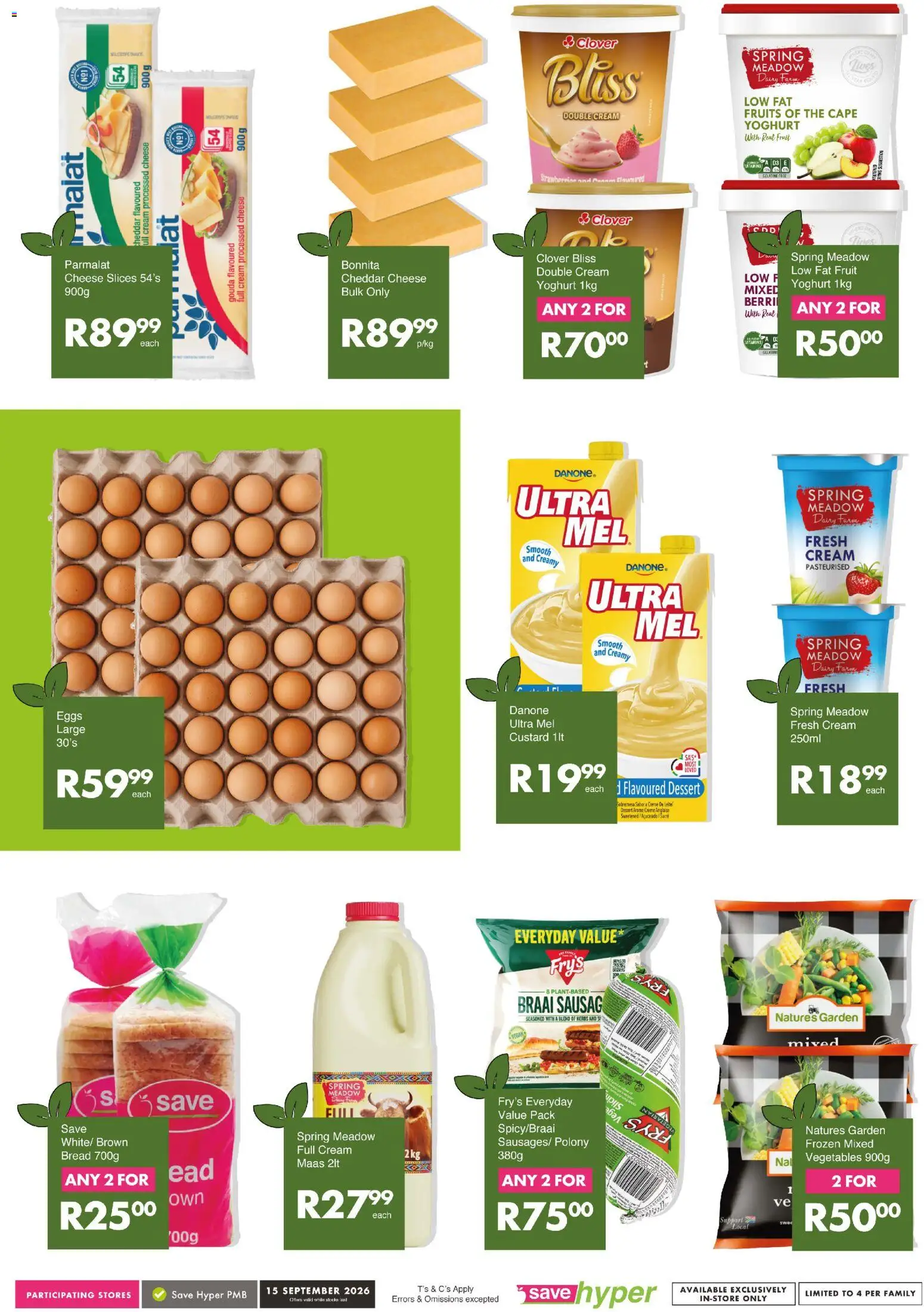 New Save catalogue – valid from 15/09/2026 | Page: 10 | Products: Meadow, Vitamins, Fruit, Fry's