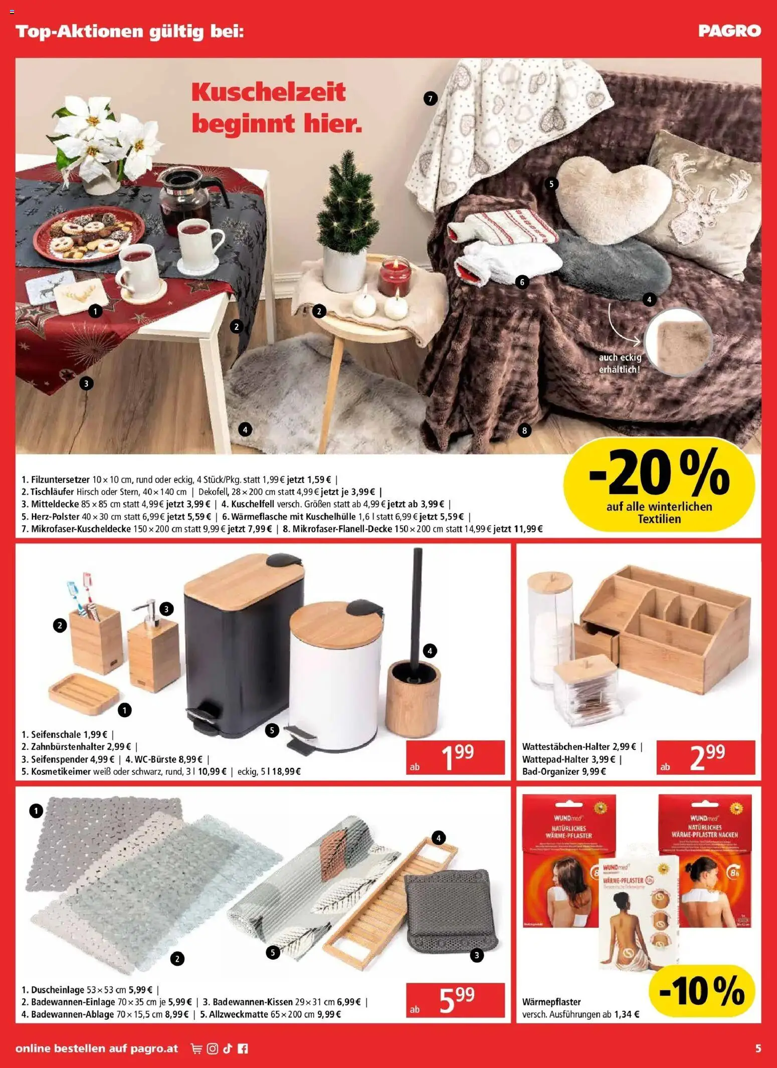 Pagro-Diskont Aktuelle Angebote von 22.10.2026 - Aktuelle Angebote | Seite: 5 | Produkte: Nacken