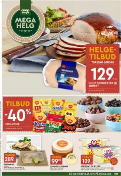 Forhåndsvisning av Coop Mega Mega Helg gyldig fra 22.05.2026