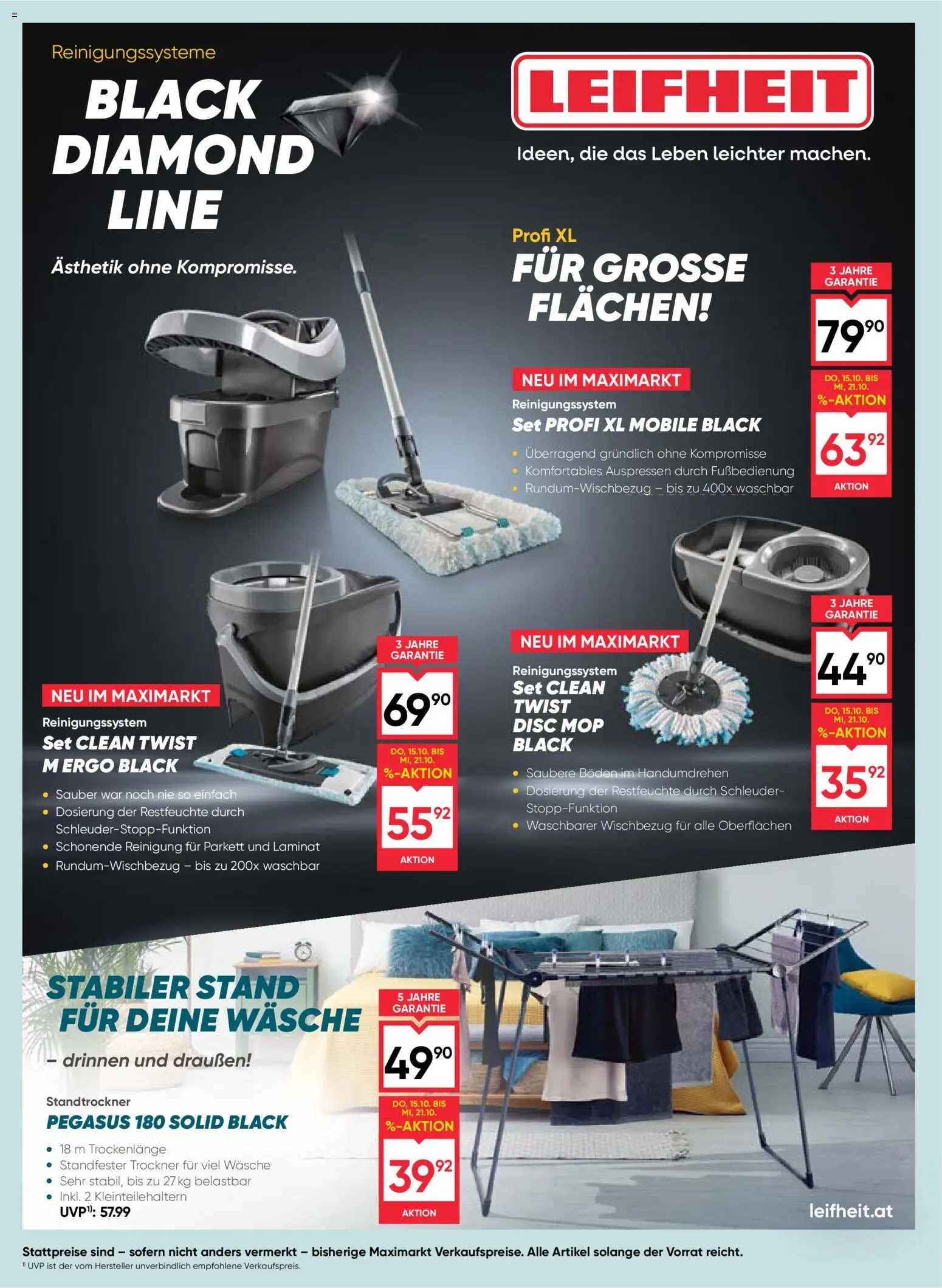 Maximarkt Flugblatt gültig ab 15.10.2026 | Seite: 18 | Produkte: Trockner