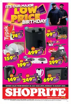 Shoprite specials catalogue – valid from 20/07/2026