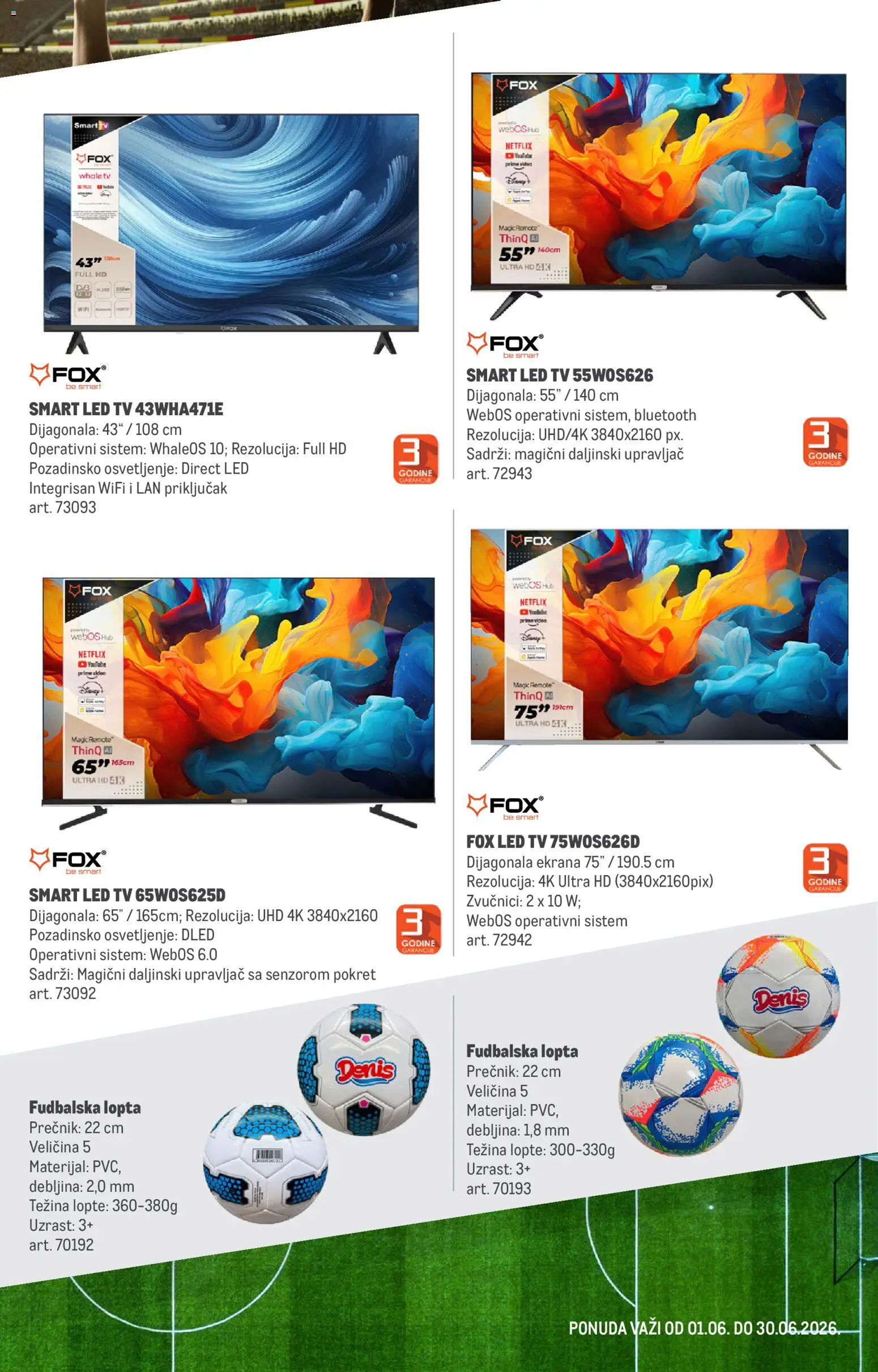 Metro katalog - važi od 01.06.2026 | Strana: 5 | Proizvode: Lopta, Video, Priključak