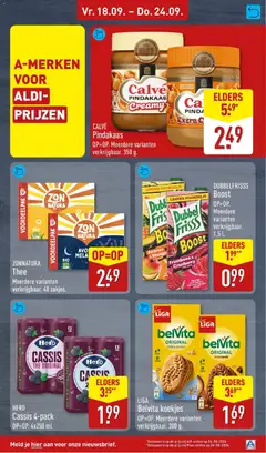 Aldi folder week 38 - Voorbeeld van een folder van Aldi, geldig van 14-09-2026 | Pagina: 43 | Producten: Suiker, Ananas, Cassis, Belvita