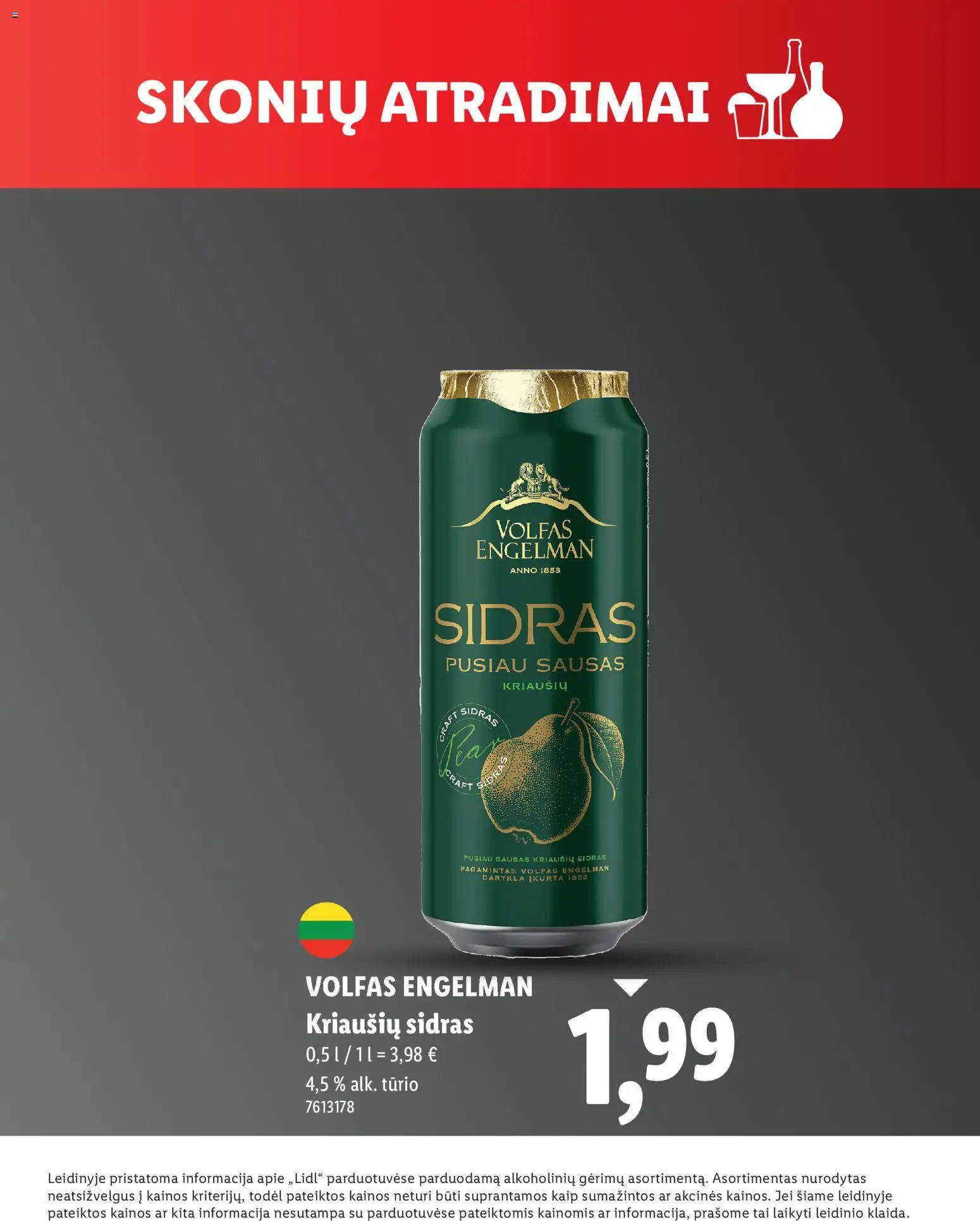 LIDL akcijos nuo 2025.12.04 | Puslapis: 9