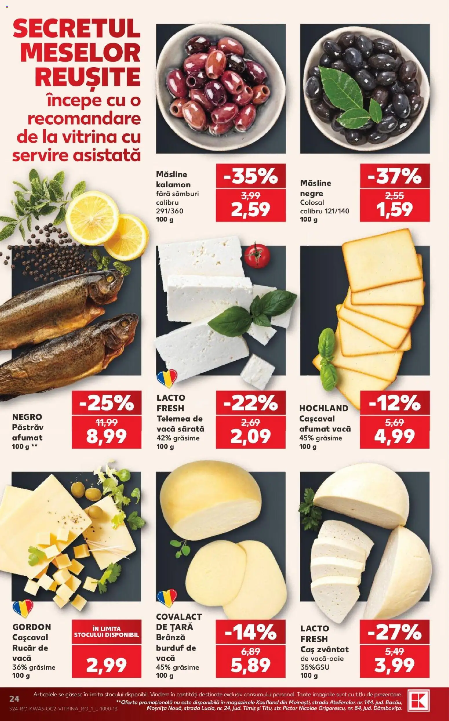 Kaufland RO akciós ujság - amely érvényes a következő dátumtól: 2026.10.21. | Oldal: 24