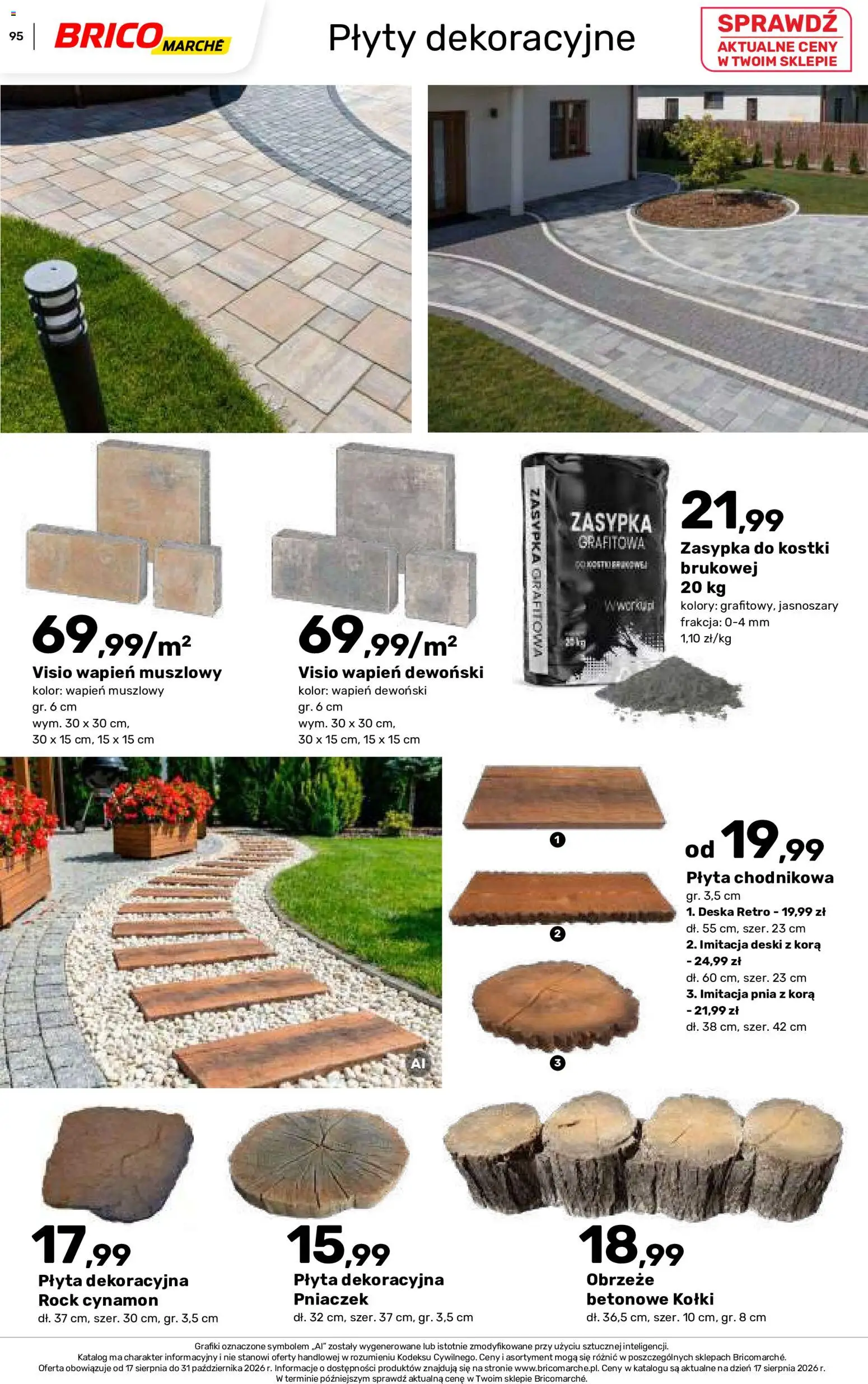 Brico Marché gazetka - Jesienne Inspiracje od 17.08.2026 | Strona: 95 | Produkty: Cynamon, Plyty