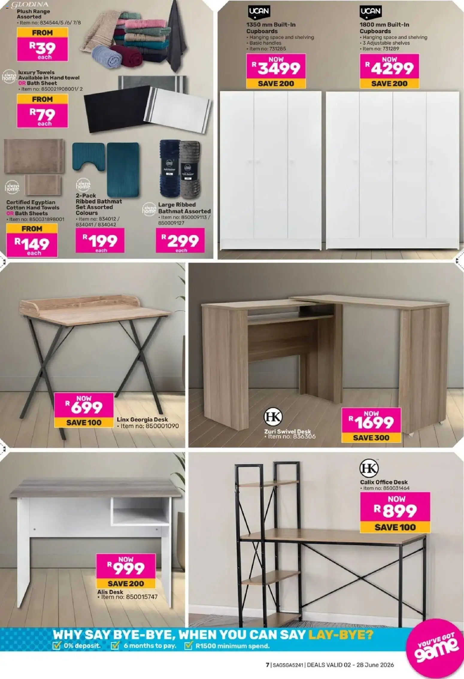 Game - There's Always Rooms For Improvement valid from 02.06.2026 | Page: 7 | Products: Game, Bath, Posilovací guma