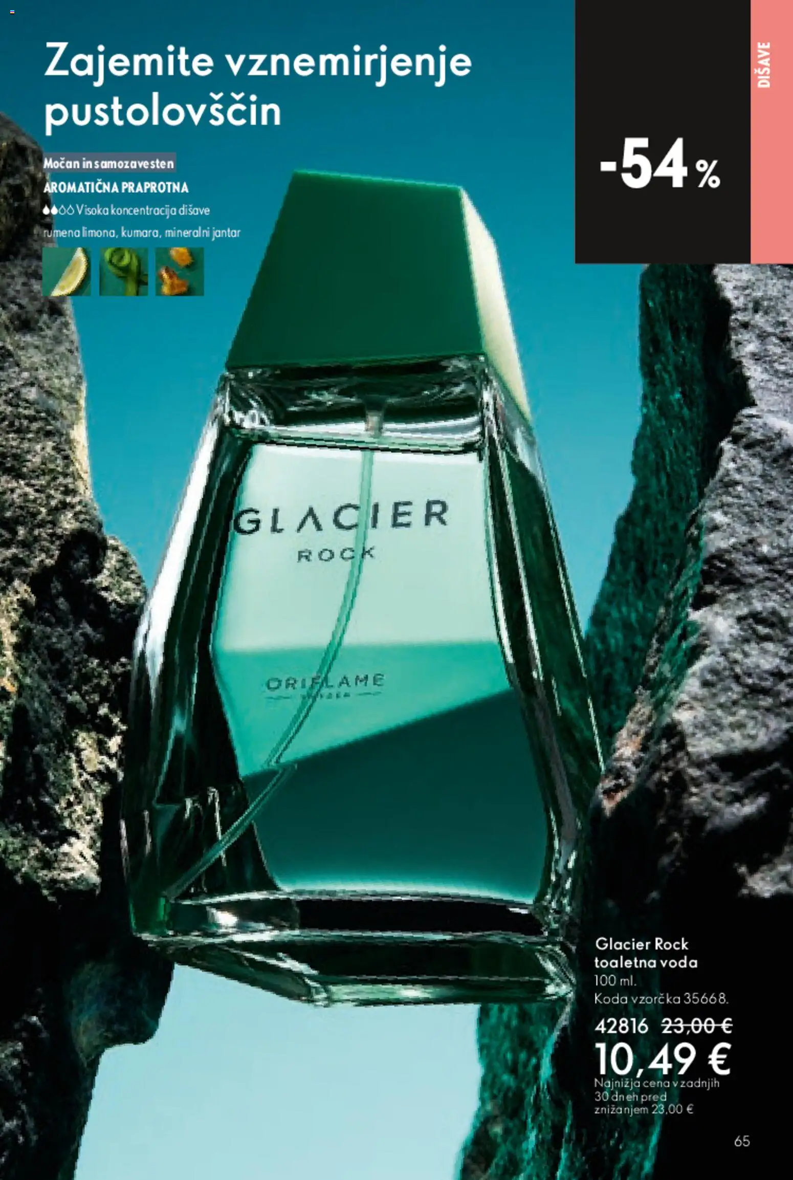 Novi Oriflame katalog ponudbe – veljaven od 13.05.2026 | Stran: 64 | Izdelki: Voda, Toaletna voda