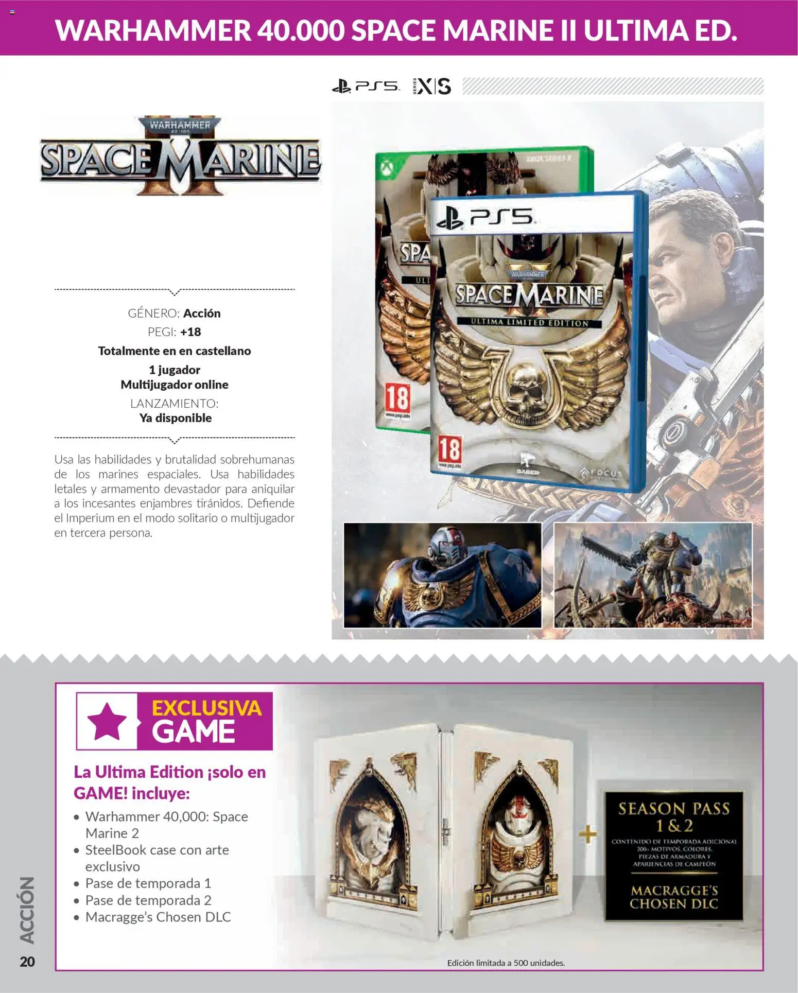 Game folleto │ válido desde el 03/12/2025 | Página: 20 | Productos: Jugador