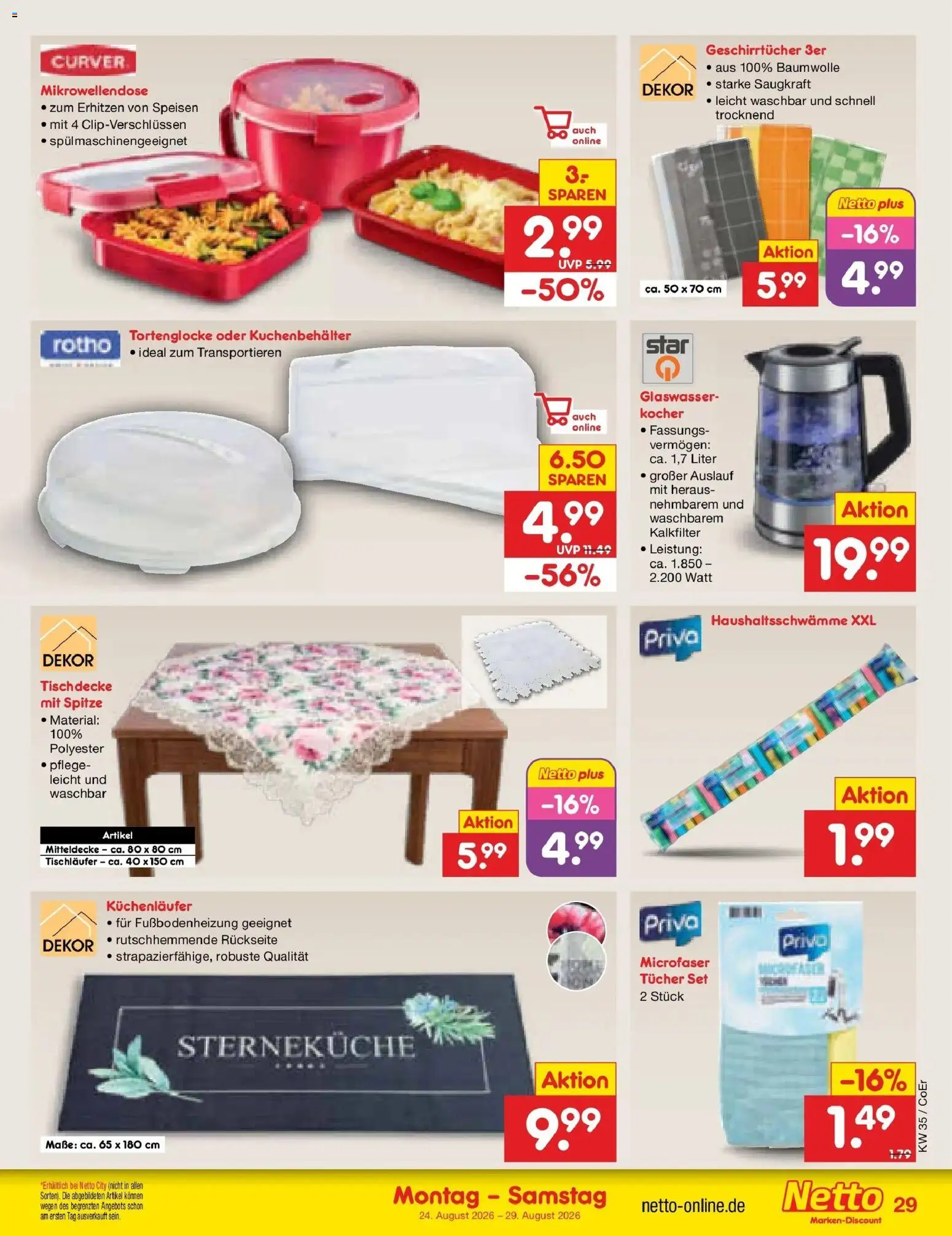 Netto Marken-Discount Prospekt Leipzig (ab 24.08.2026) » Angebote | Seite: 41 | Produkte: Kocher