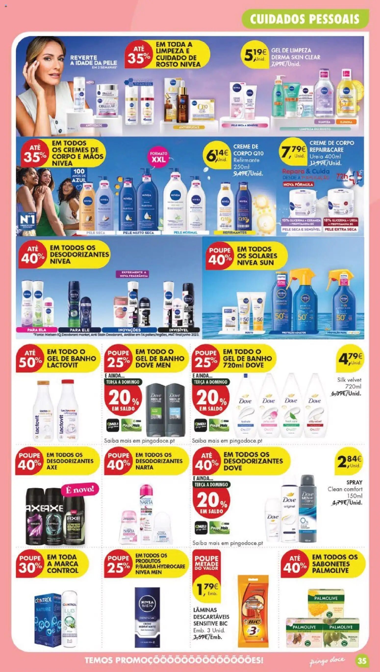 Pingo Doce folheto │ válido de 05.05.2026 | Página: 39 | Produtos: Creme de corpo, Gel de banho, Banho, Creme