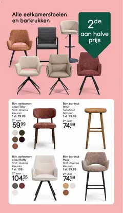 Leen Bakker folder - Voorbeeld van een folder van Leen Bakker, geldig van 26/10/2026 | Pagina: 3 | Producten: Eetkamerstoelen, Stoel