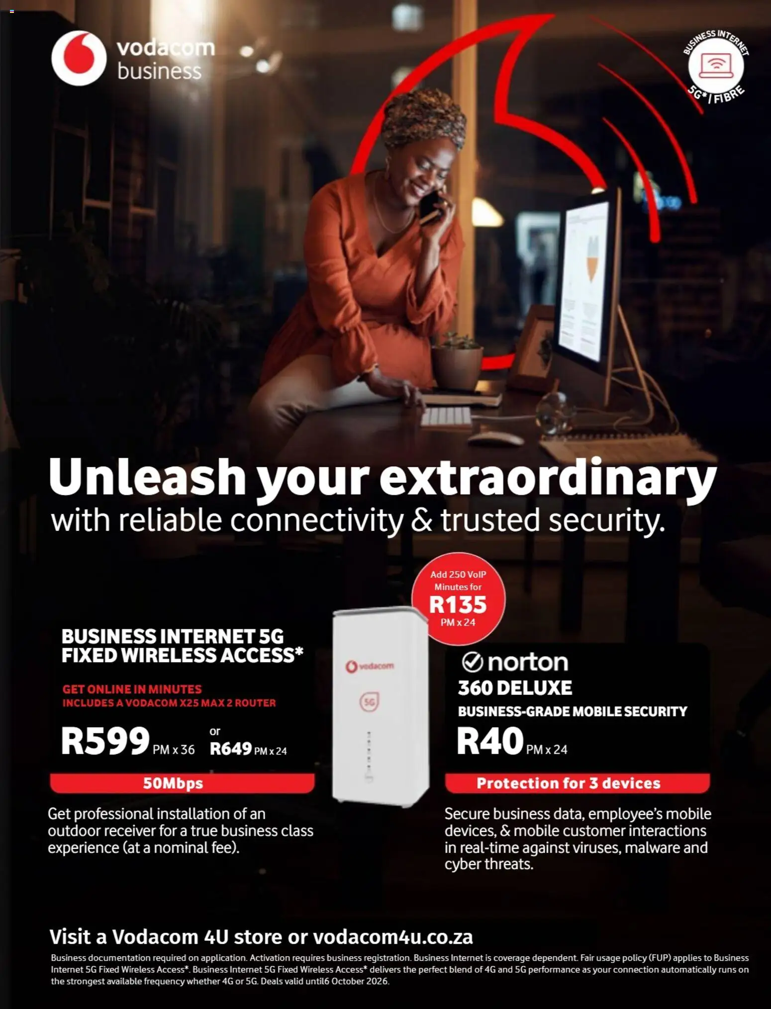 New Vodacom catalogue – valid from 08/09/2026 | Page: 29 | Products: Router