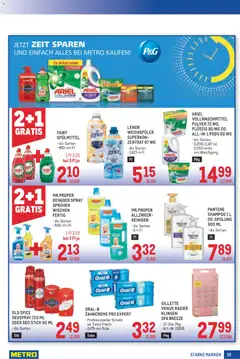 Metro angebote Starke Marken ab 06.08.2026 gültig | Seite: 19 | Produkte: Shampoo, Spülung, Weichspüler